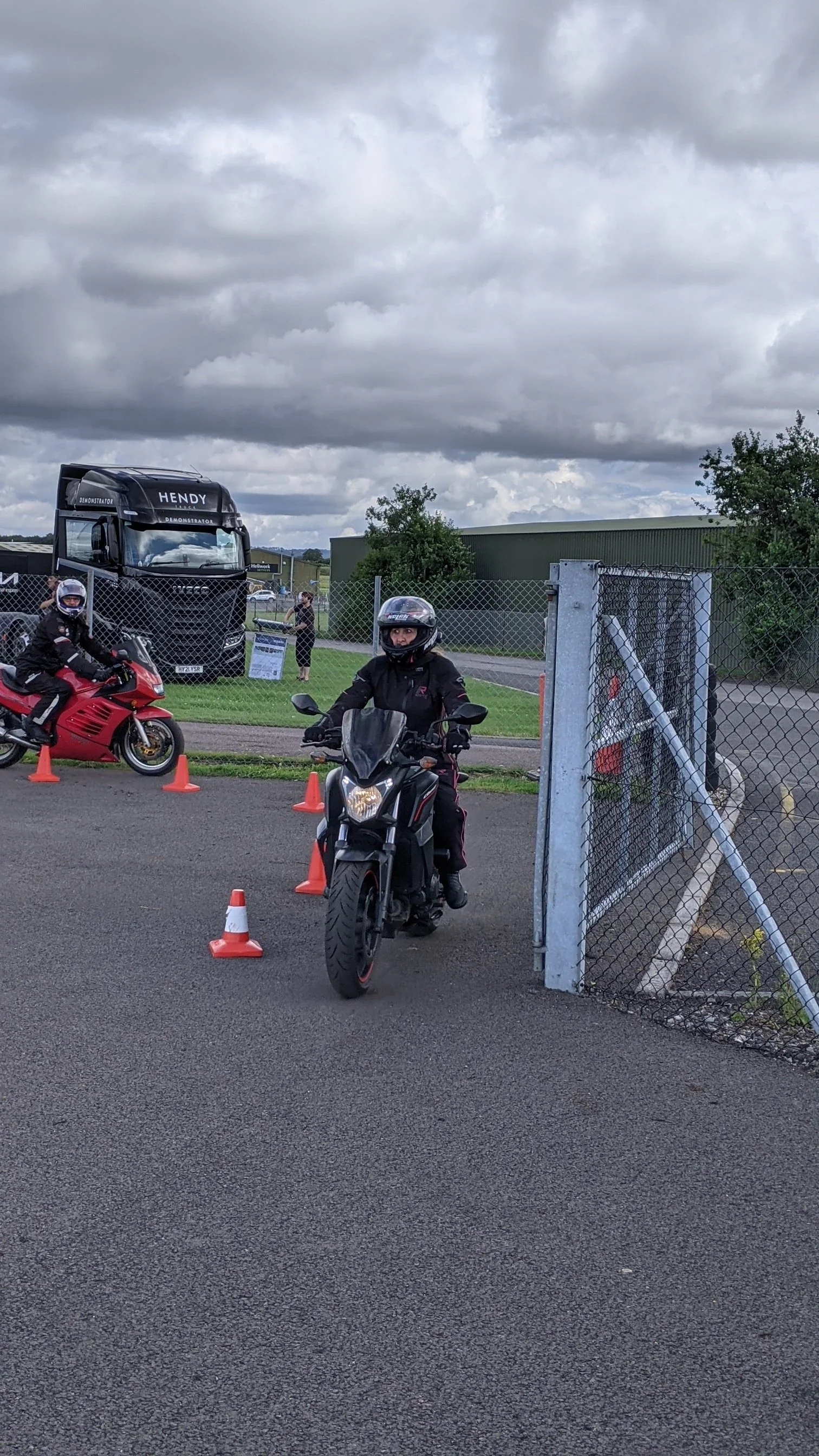 Mixed Slow Riding - Thruxton Circuit