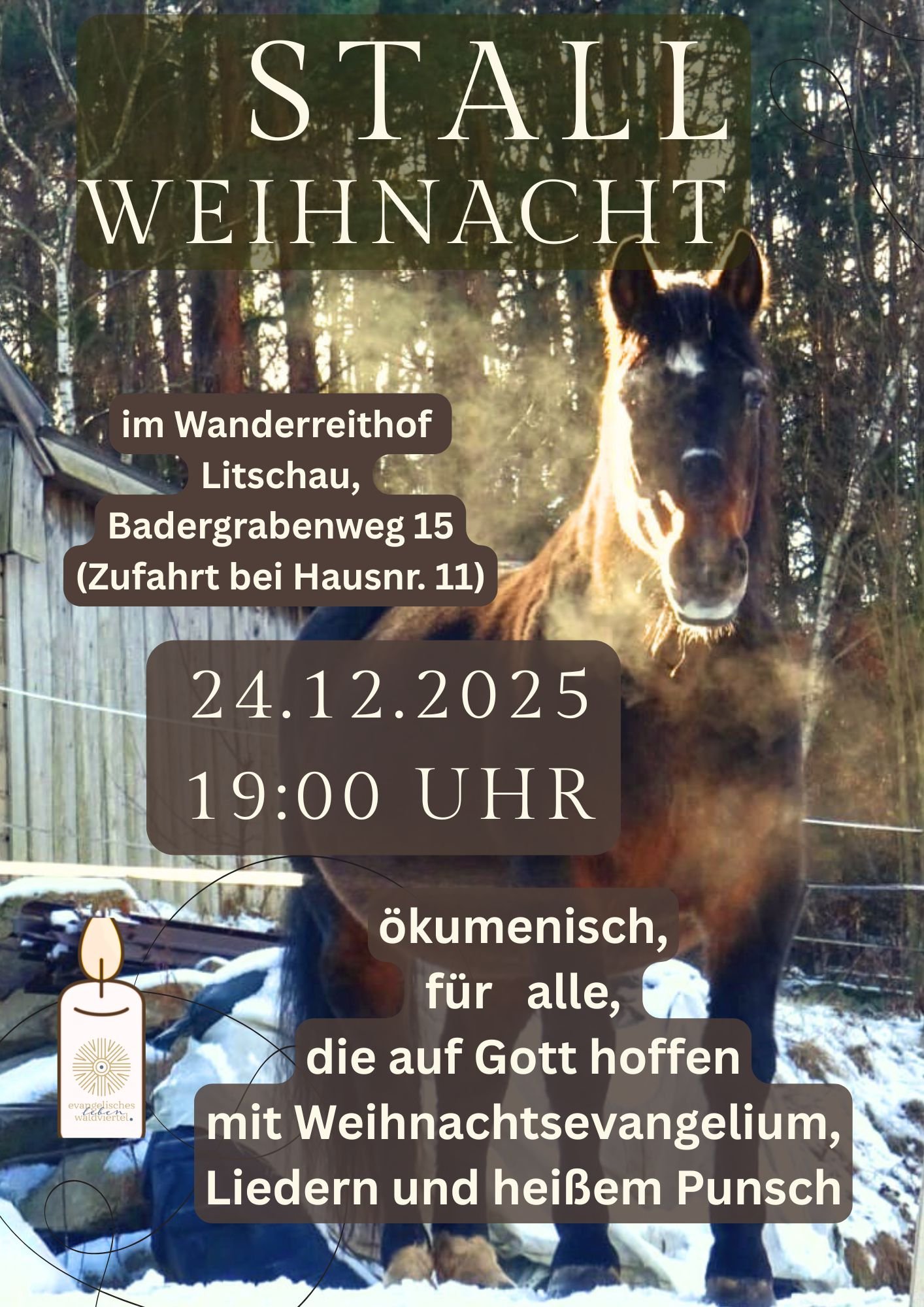 ökumenische Stallweihnacht