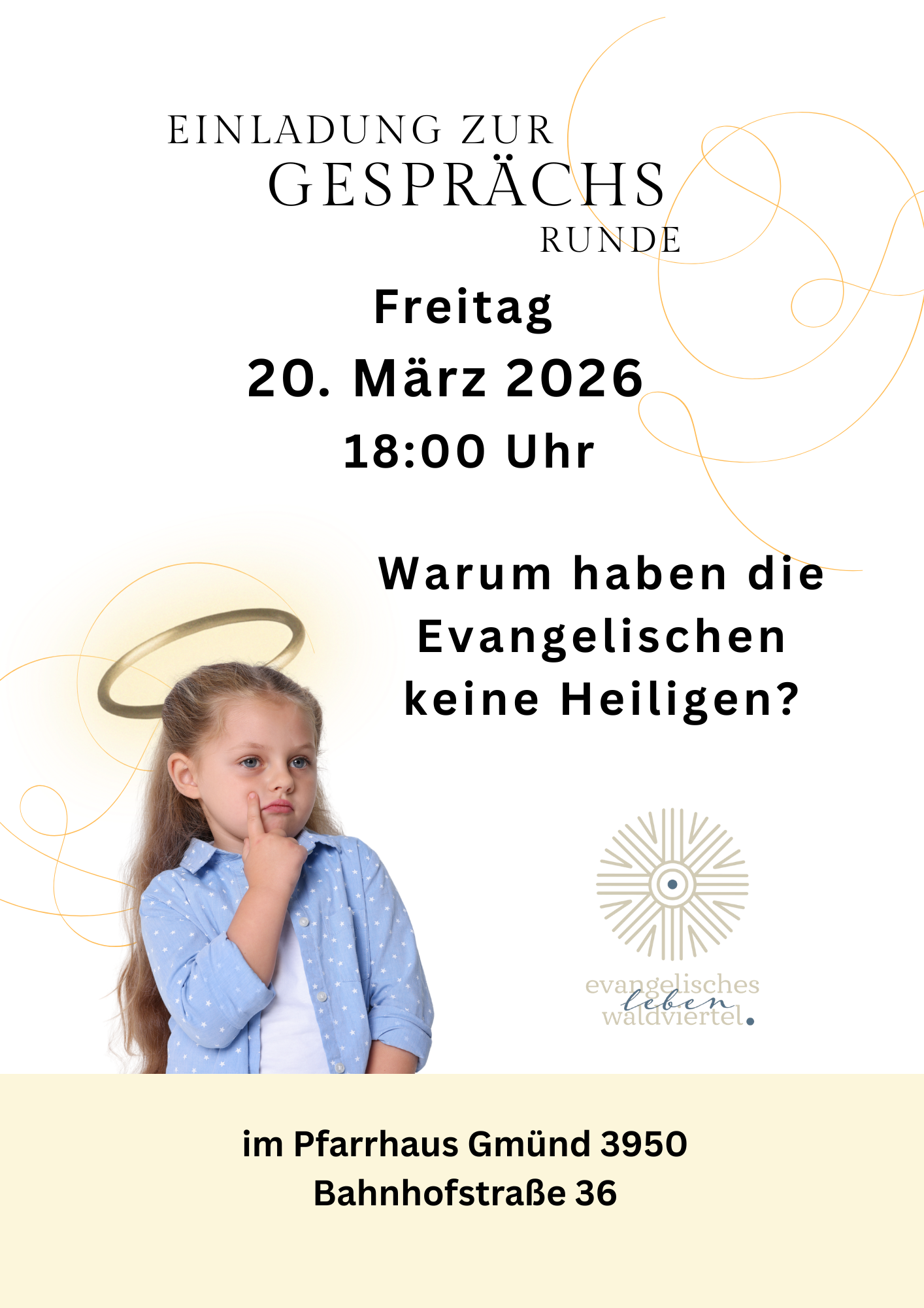 Gäsprächsrunde über Heiligen in der Evangelischen Kirche