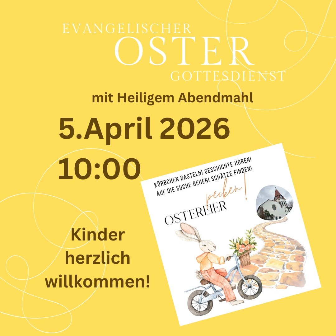 Osterfreude miteinander erleben - das soll euch f&uuml;r das Leben st&auml;rken und euren Vertrauen wachsen lassen! Familien mit Kindern sind herzlich willkommen! 
#ostern #evangelischimwaldviertel #evangelisch #kirche #ostern #nahbar #ansprechbar #a