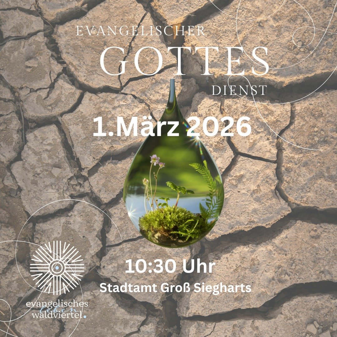 #evangelisch #evangelischimwaldiertel #ansprechbar #nahbar #jesus #glaube #gott #gro&szlig;siegharts 
Wir feiern wie gewohnt Gottesdienst am 1. Sonntag des Monats in Gro&szlig; Siegharts. Herzlich willkommen zu einem warmen und famili&auml;ren Gottes