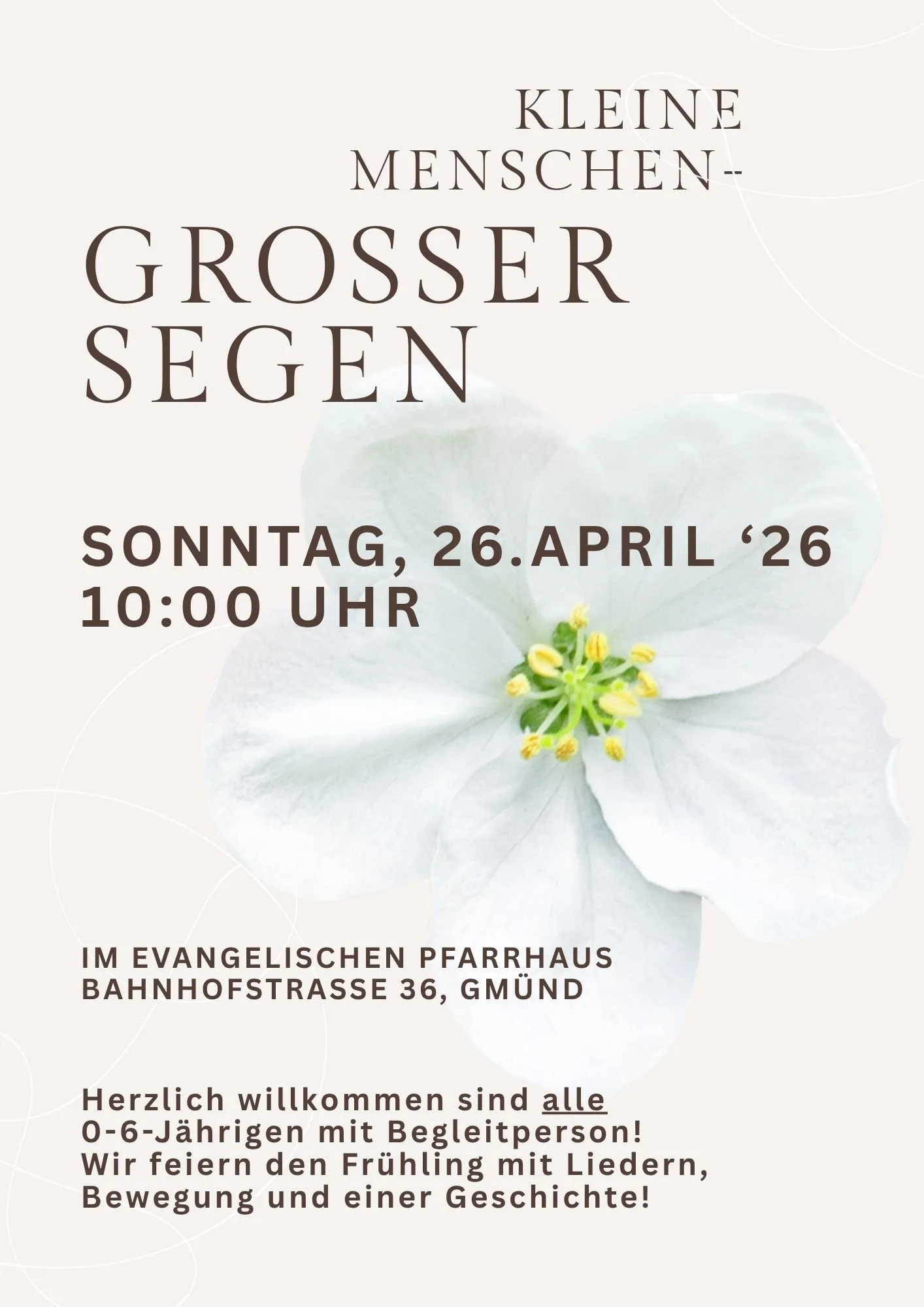 Kleine Menschen - großer Segen