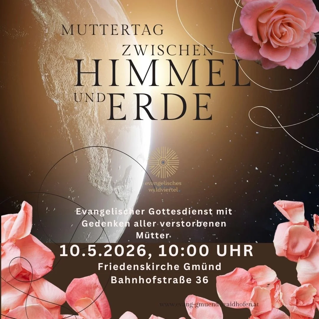 Muttertag zwischen Himmel und Erde