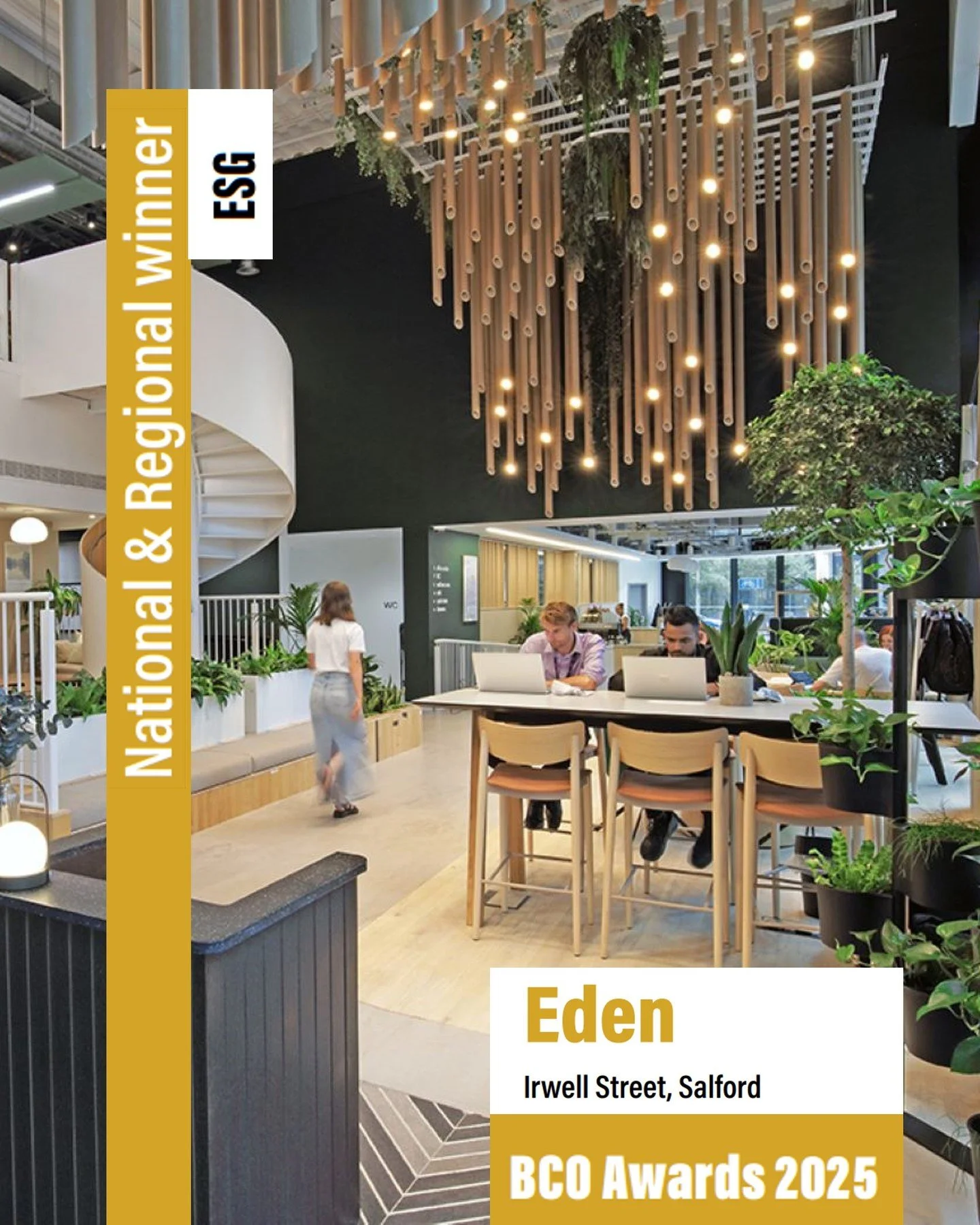 Still feeling on a high after last night&rsquo;s British Council for Offices National Awards Dinner, a brilliant celebration of workplace design across the UK.

Two projects we&rsquo;ve been lucky enough to be part of were recognised among this year&