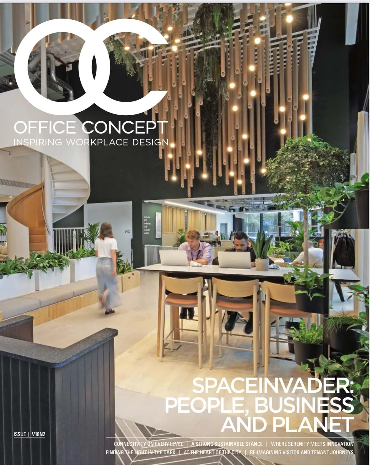 Designing the future of work means asking better questions, about culture, craft, and how spaces support people, not just productivity.

Office Concept&rsquo;s latest edition features 10 of our projects rethinking the workplace l, from civic transfor
