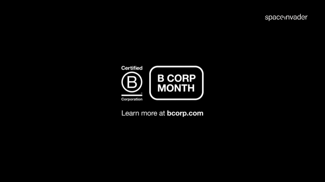 SpaceInvader marks B Corp Month as a Certified B Corporation™
