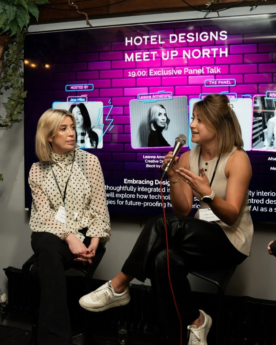 Last week in Manchester for MEET UP North.

Our Associate Director Imogen Woodage joined the panel exploring how design tech is shaping hospitality, from AI-led tools to guest-facing innovation.

A key theme running through the conversation: technolo