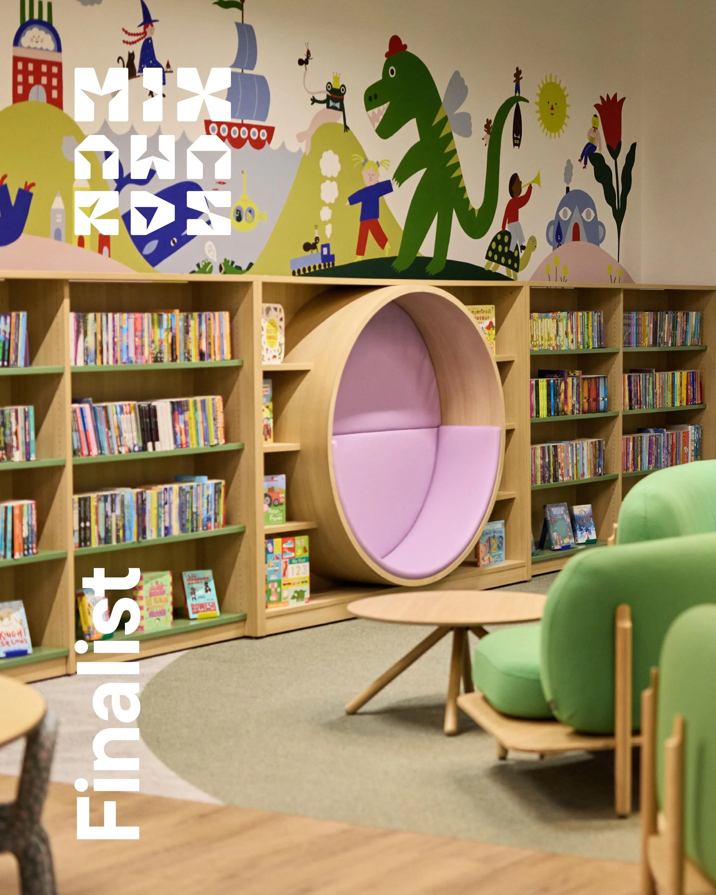 Stockroom has been shortlisted for Project of the Year Public Sector &amp; Cultural Interiors at the Mix Awards 2026.

Delivered for @stockportcouncil as part of the wider regeneration of Merseyway Shopping Centre, the project transforms former retai