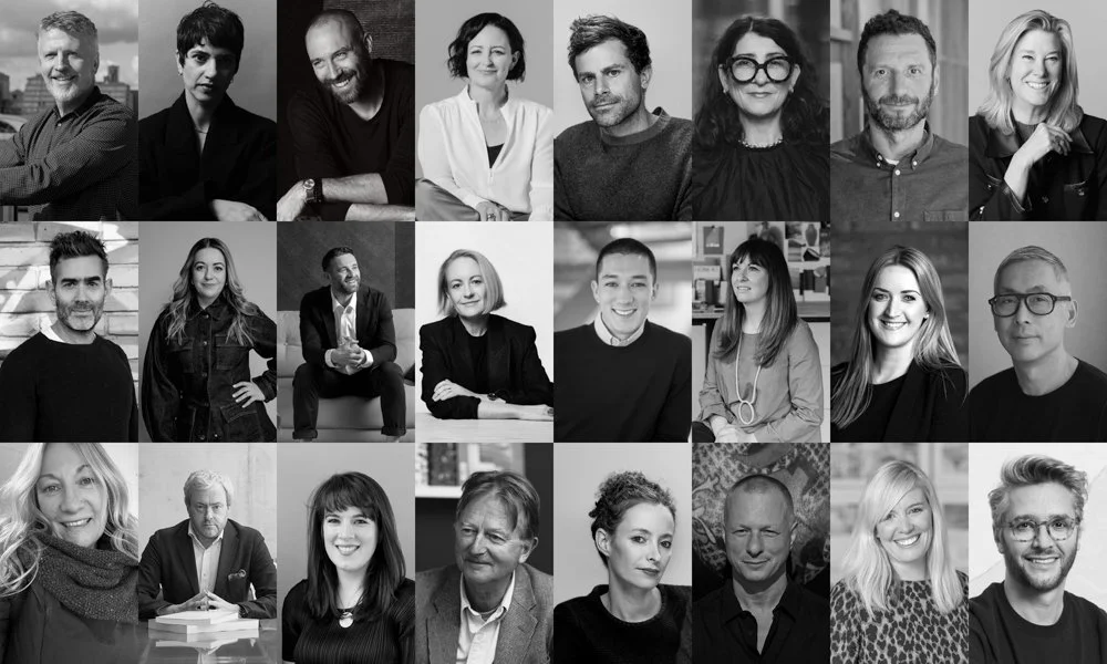 Black and white collage of headshots showing the Mix Awards 2026 judging panel, with multiple portraits arranged in a grid.