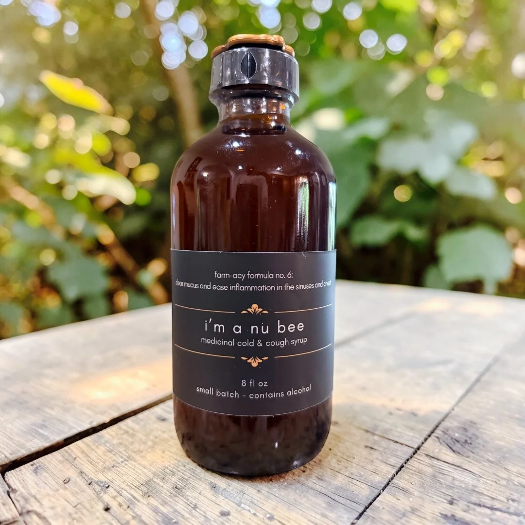 I'm a Nu Bee - medicinal cough syrup