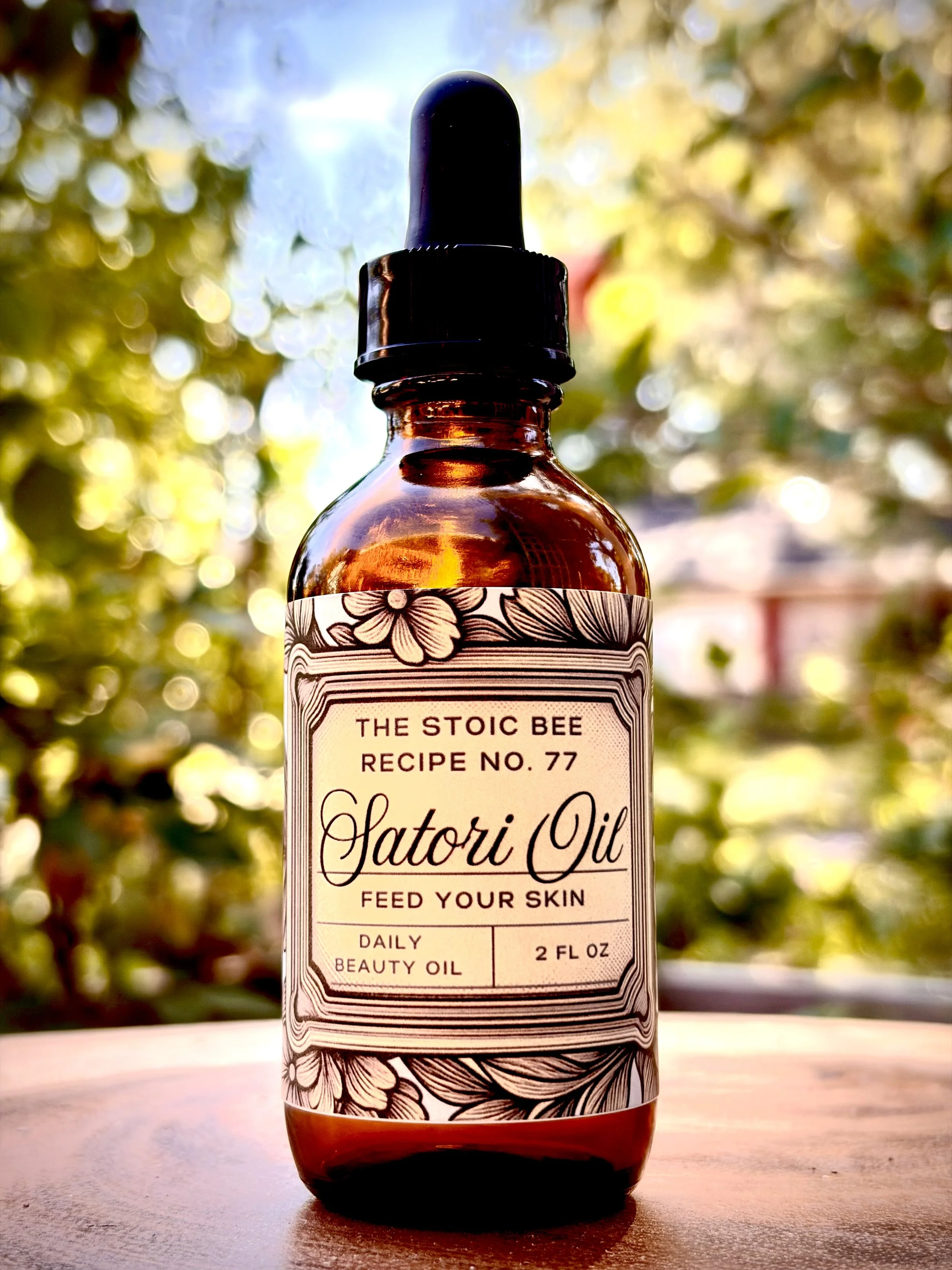 Satori Oil - face oil that feeds your skin