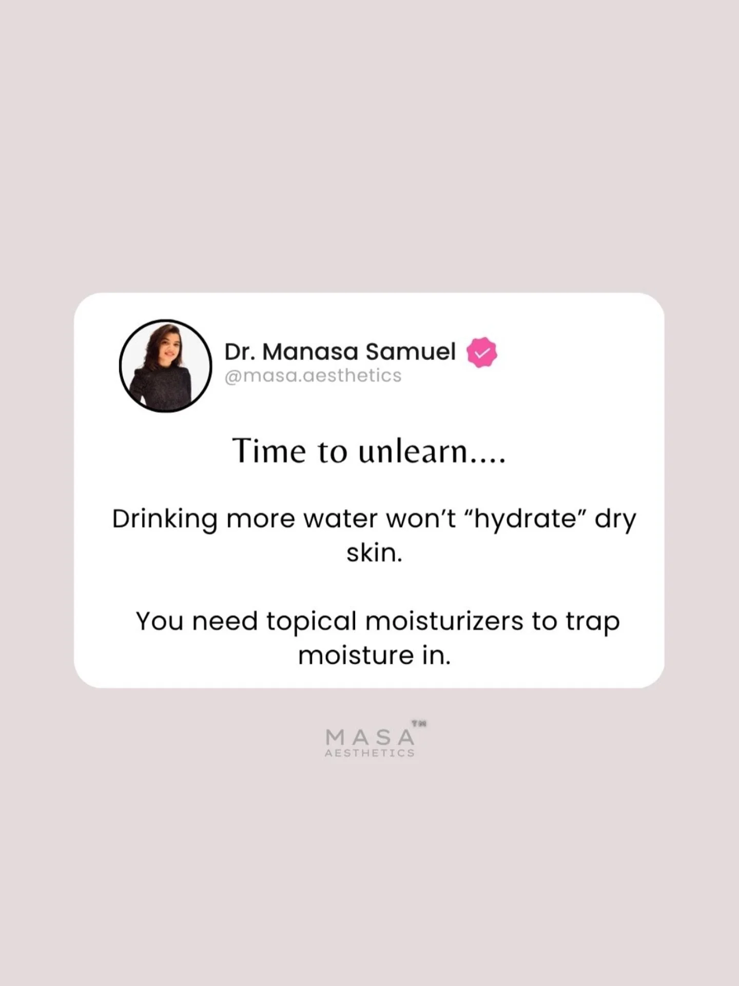 Skin facts with @dr.manasa_masa ✨
• What’s your skin concern?
Book a consultation today and let’s get started! DM us or click the link in bio!
📍 Location: MASA Aesthetics, 17 queens road, Bangalore
🗺️ Maps Link in Bio
📞 080 41