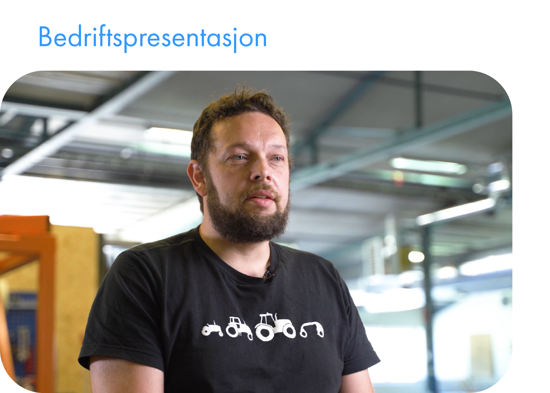 Bedriftspresentasjon, bedriftsprofilering, investorpresentasjon, introduksjonsvideo eller visuell pitch til kapitalhenting.