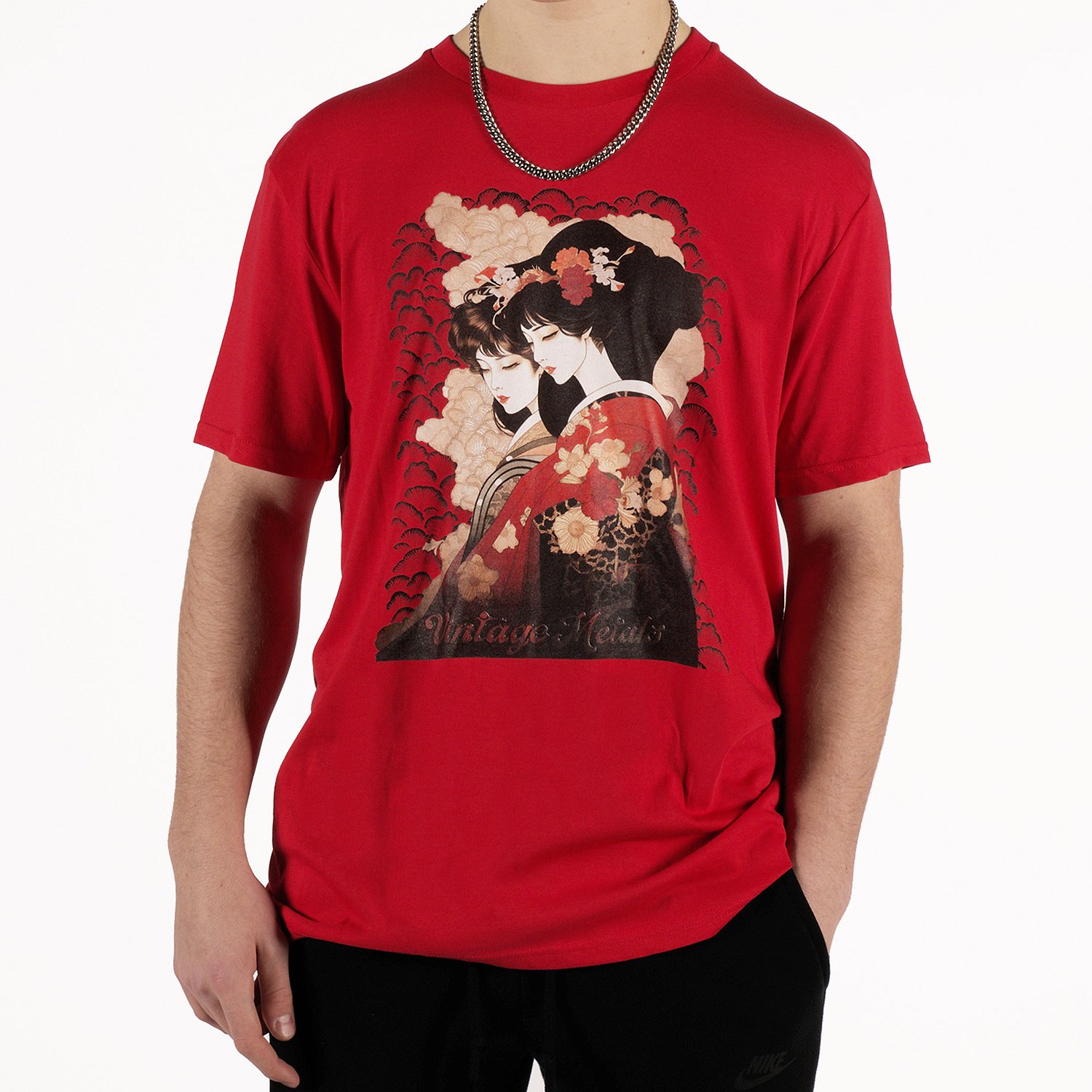 Urban Backwoods Heavy Metals T-Shirt Donna - Stampa Fotorealistica, Cotone Pettinato, Regular Fit