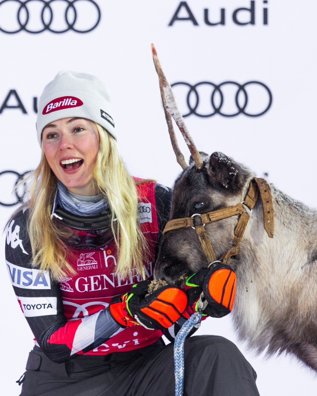 Mikaela Shiffrin's 7th reindeer now has a name: Grogu 🦌🥰

&quot;The background on this is fairly simple&ndash;Grogu (Baby Yoda) is one of my favorite characters of all time. His mannerisms are so funny and he&rsquo;s simultaneously adorable and bad