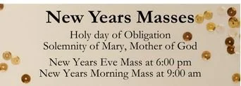 Solemnity of Mary, Mother of God - Holy Day of Obligation 