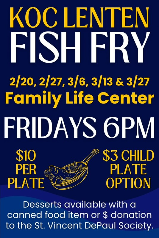 Knights of Columbus Fish Fry 