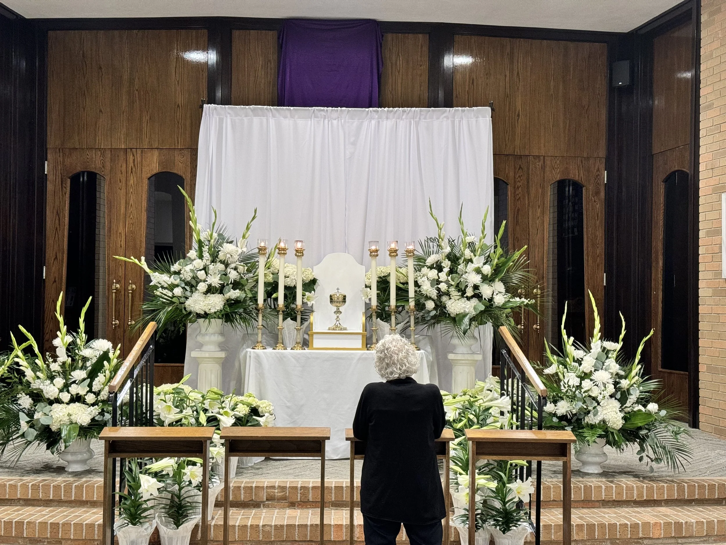 Adoration at the Altar of Repose