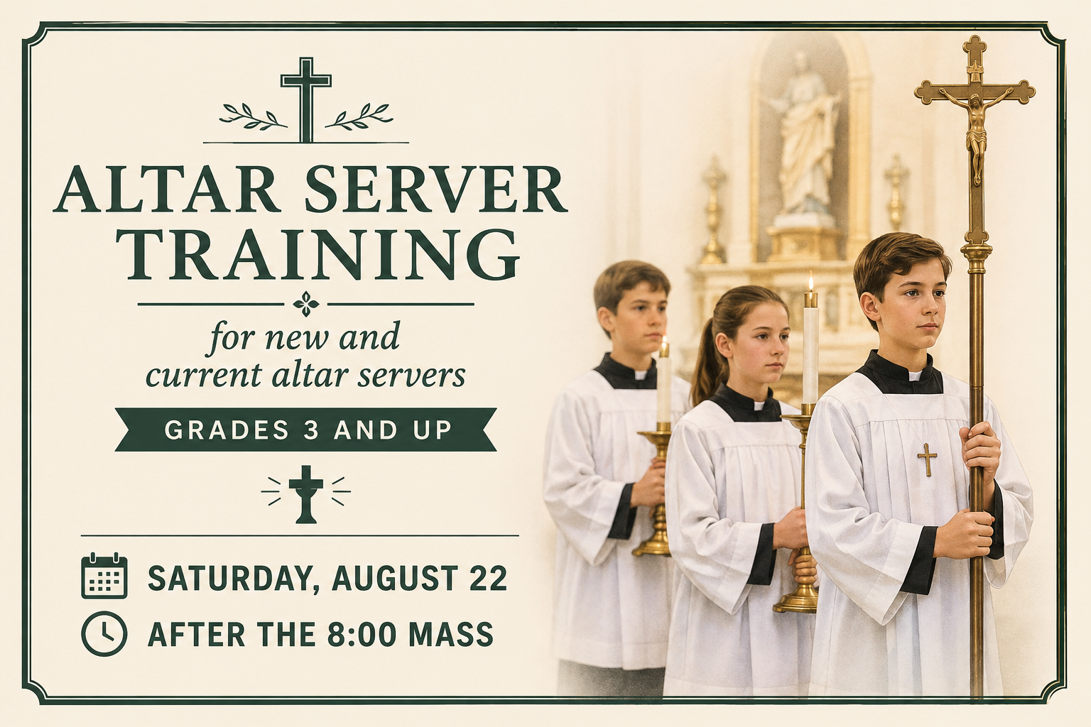 Altar Server Training