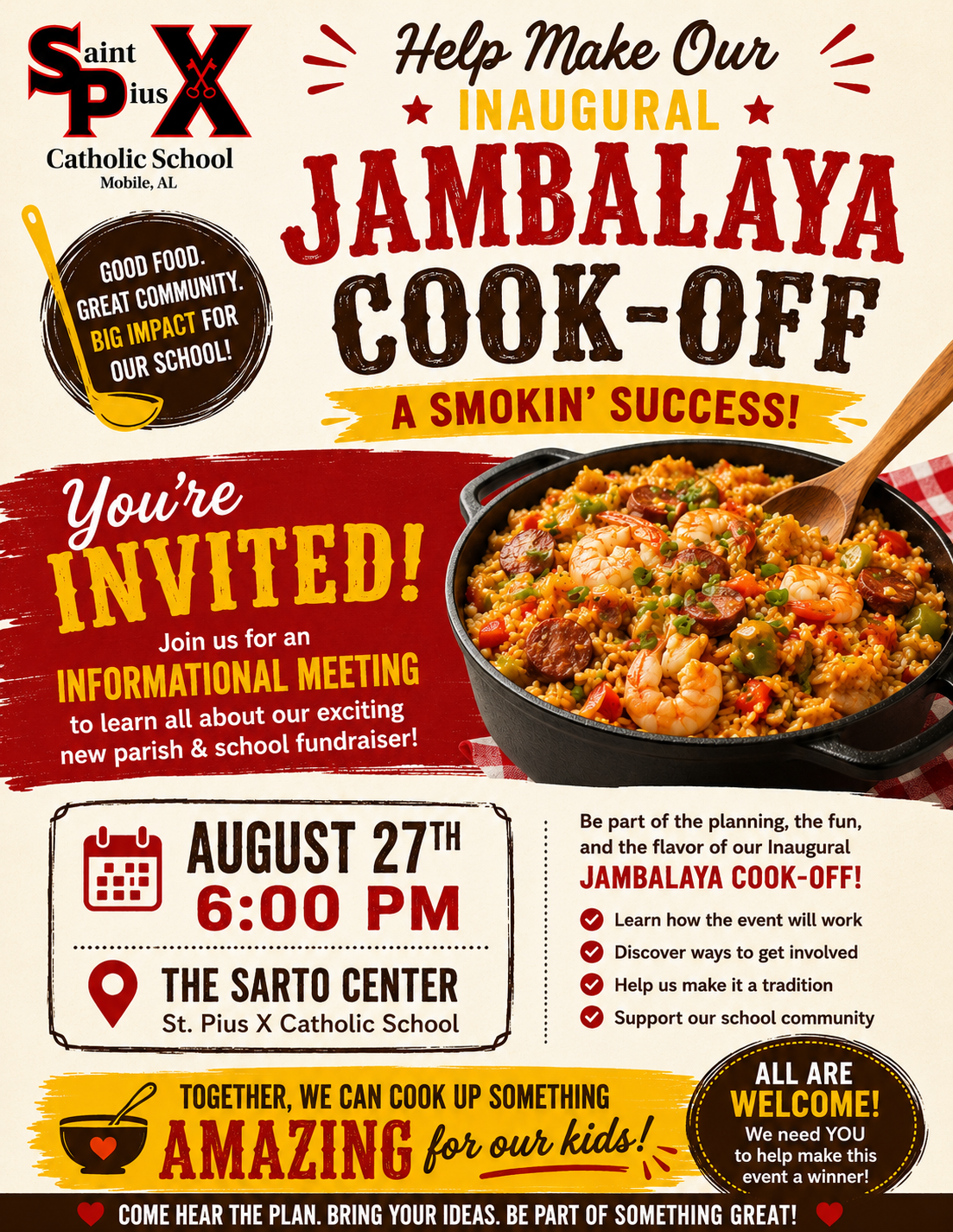 Jambalaya Cook Off Informational Meeting