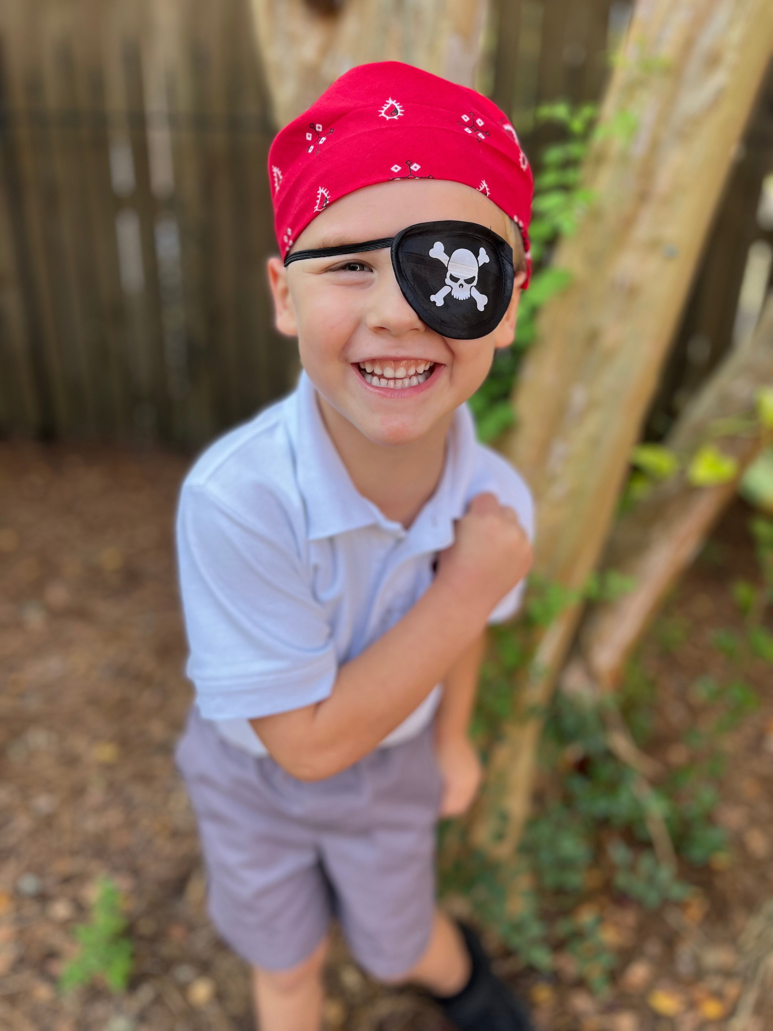 Preschool student at St. Pius X