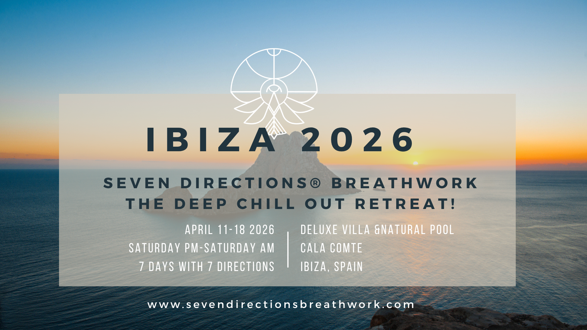 Seven directions Breathwork: the Deep chill out Retreat! Ibiza 2026