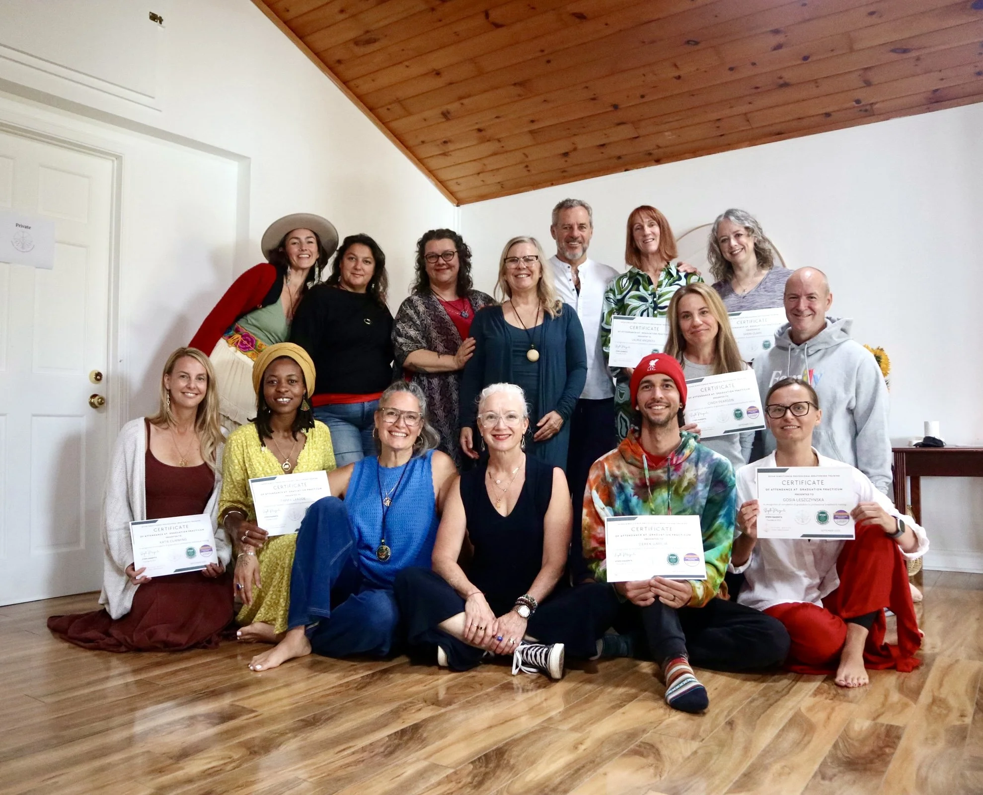 Seven Directions Breathwork Student Graduation: Canada