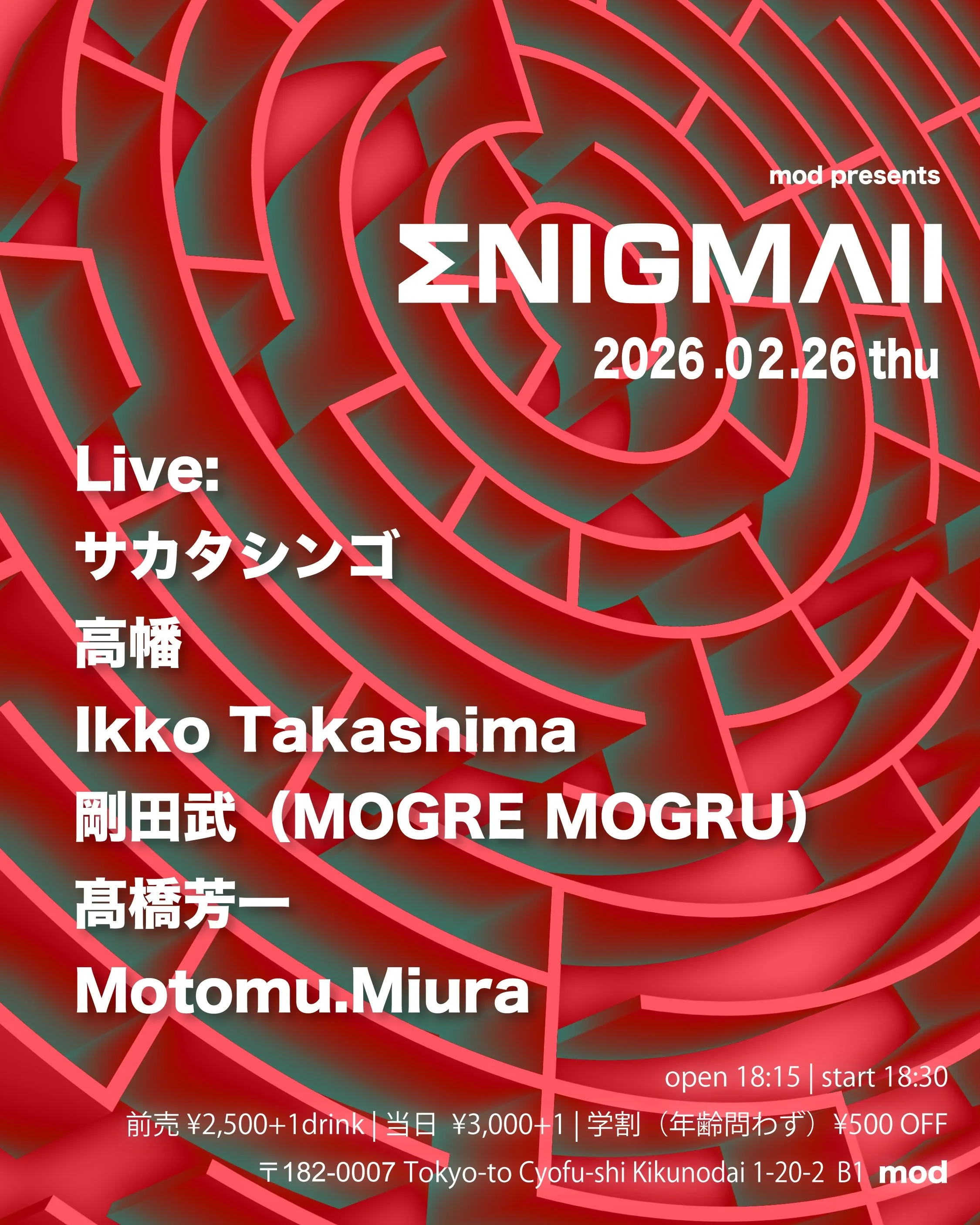mod presents 「ENIGMA」 #2