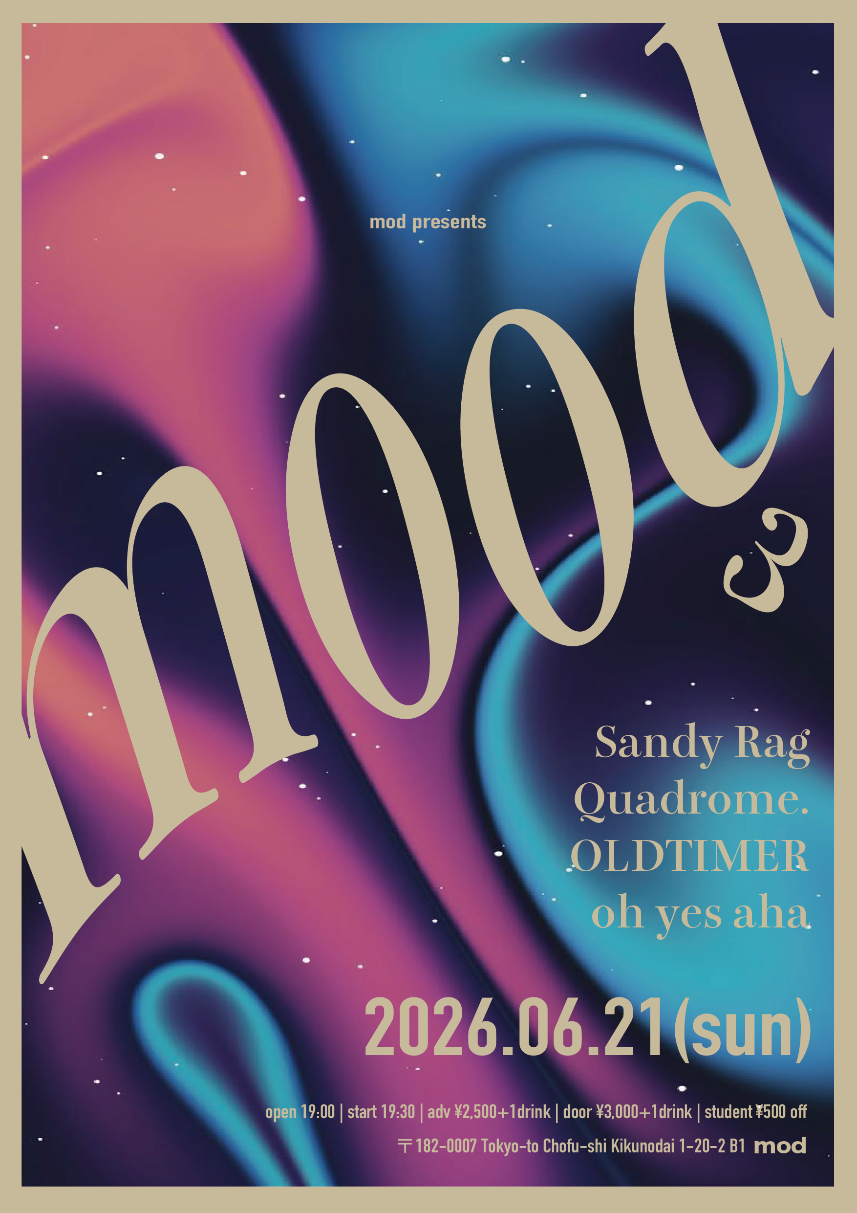 mod presents「mood」vol.3
