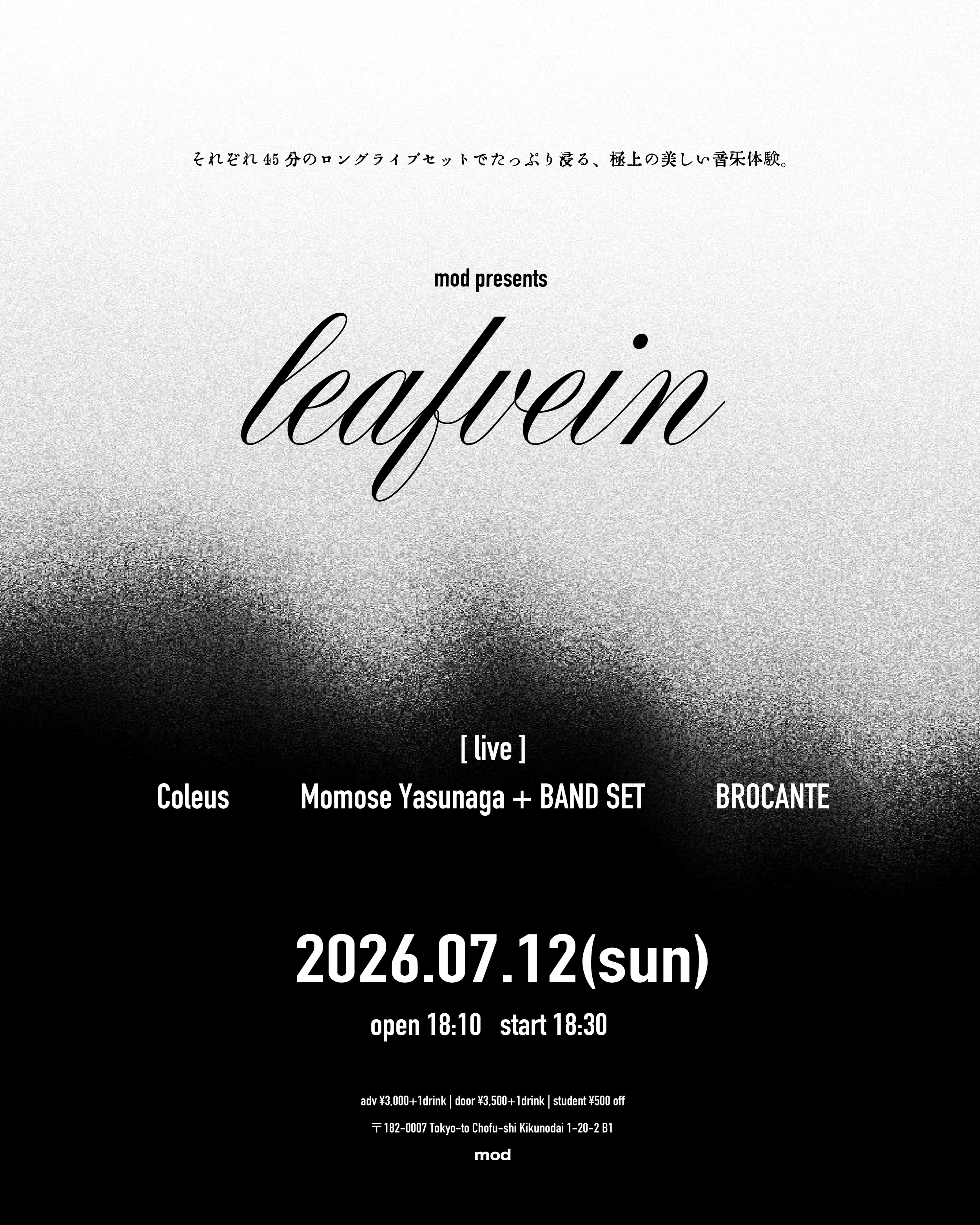 mod presents「leaf vein」