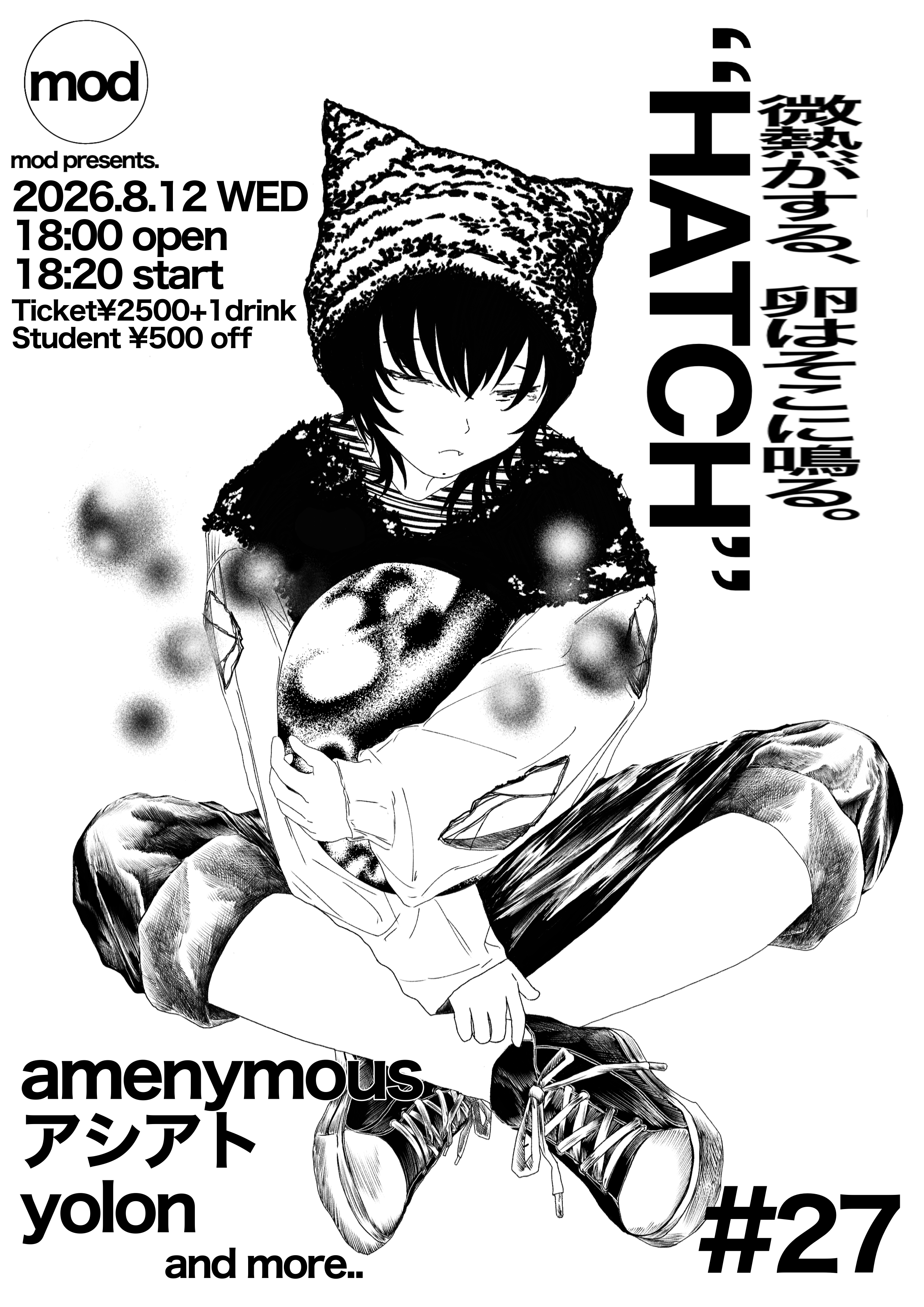 mod presents「HATCH27」