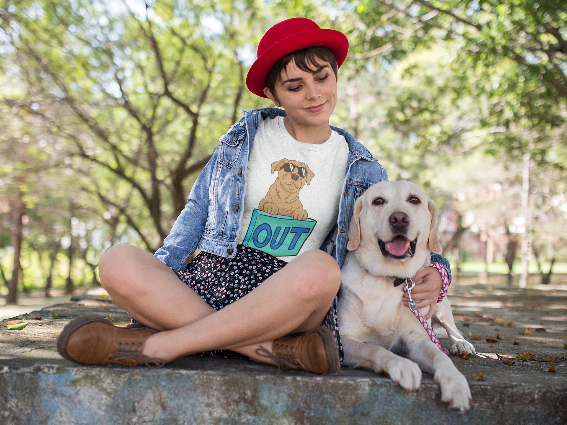 girl-at-a-park-with-her-dog-wearing-a-tshirt-mockup-a17983.png