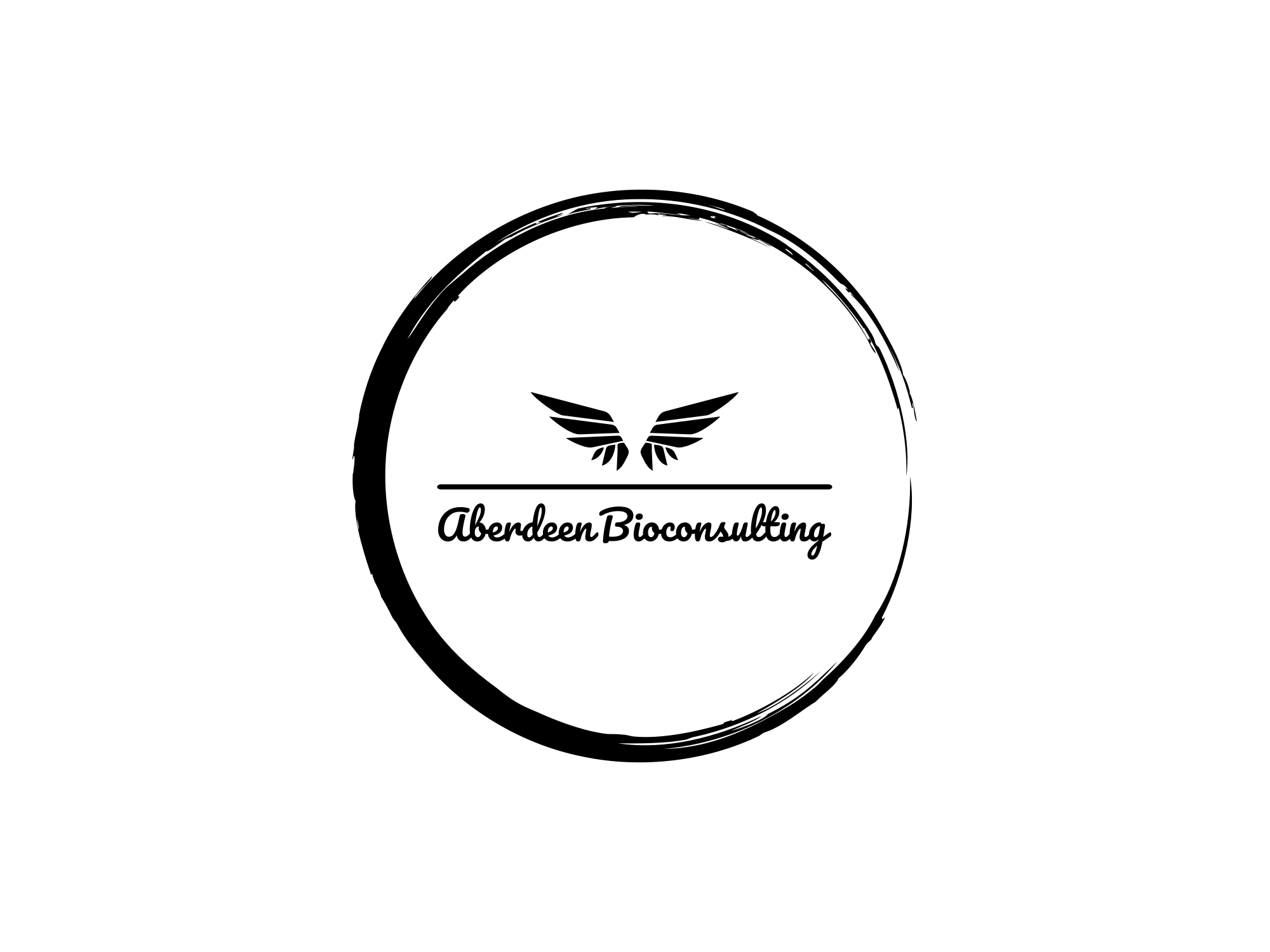 Aberdeen Bioconsulting original open-circle and wings logo