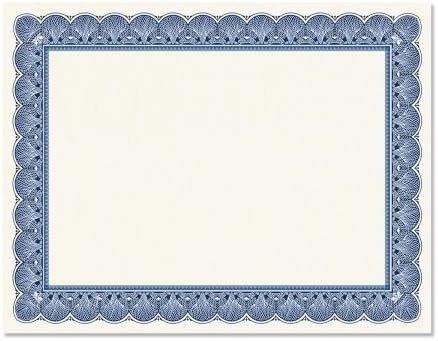 Printed Physical CRN Certificate