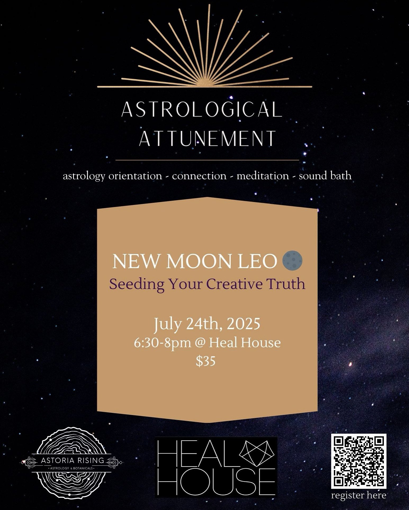 New Moon Leo - Astro Attunement