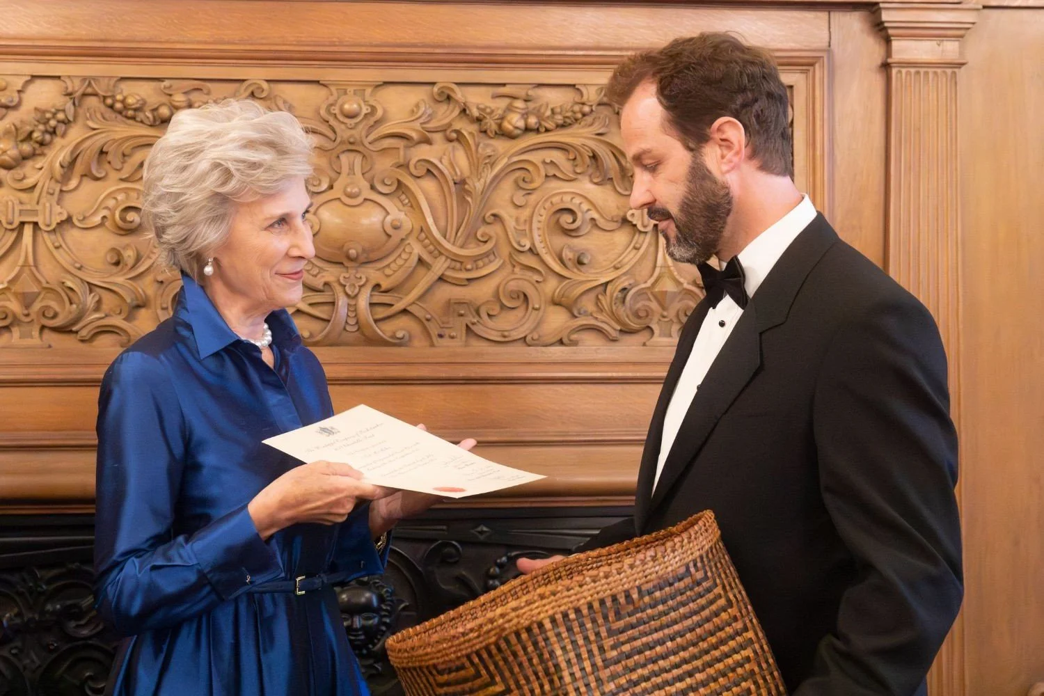 Nick-recieving-his-award-from-HRH-Duchess-of-Gloucester