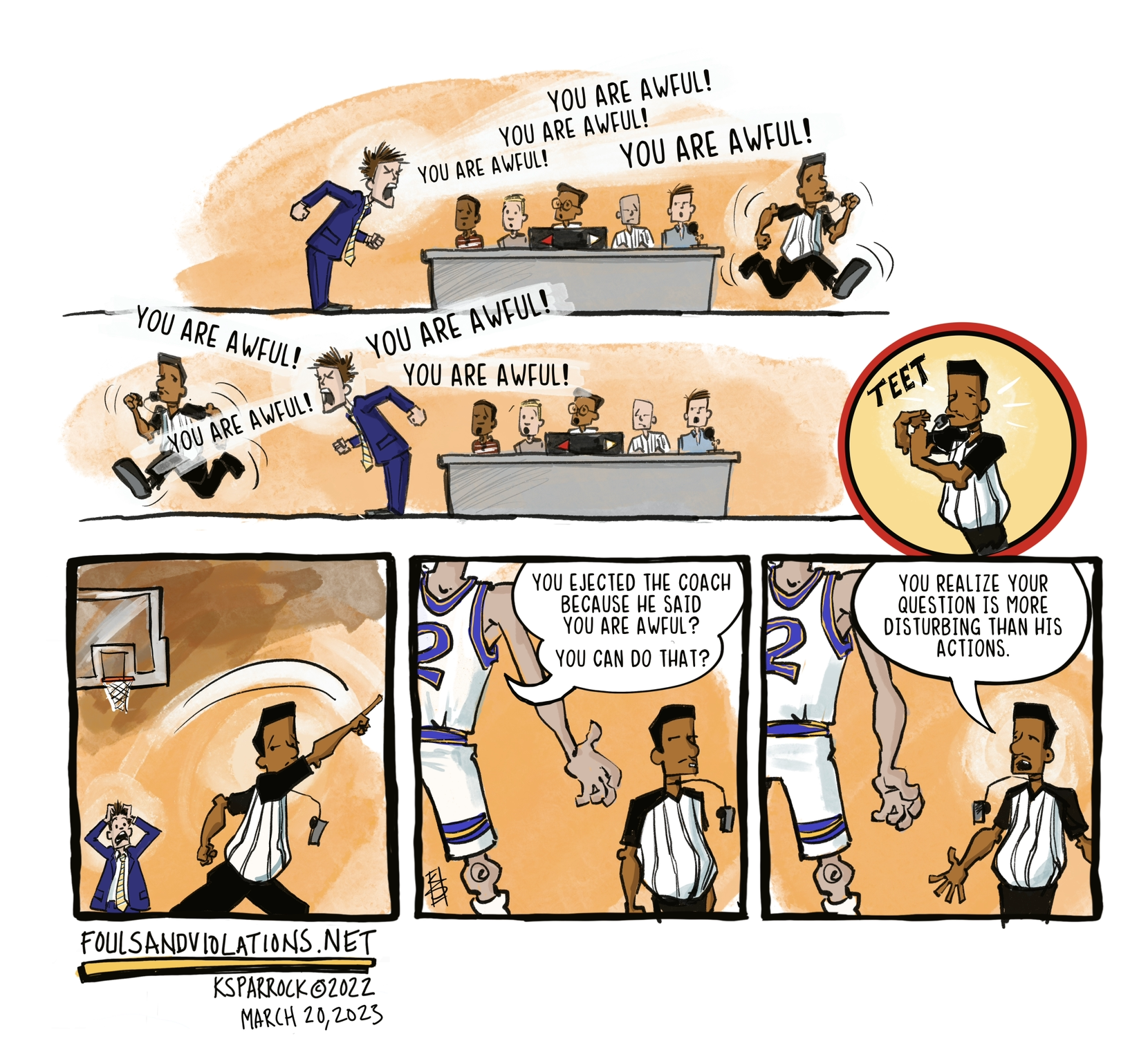You Are Awful! (Repeated)