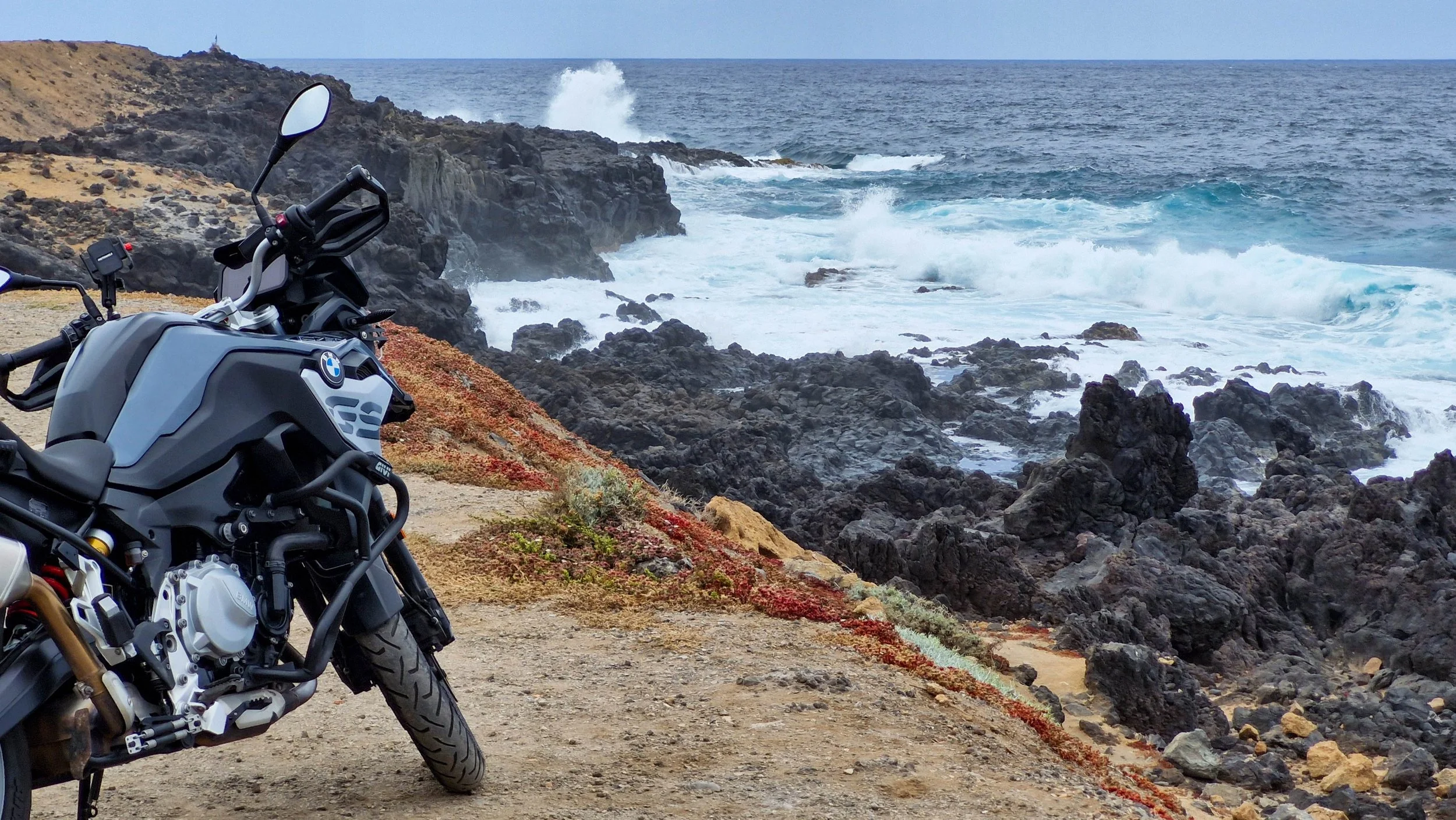 Natural pools in northern Tenerife