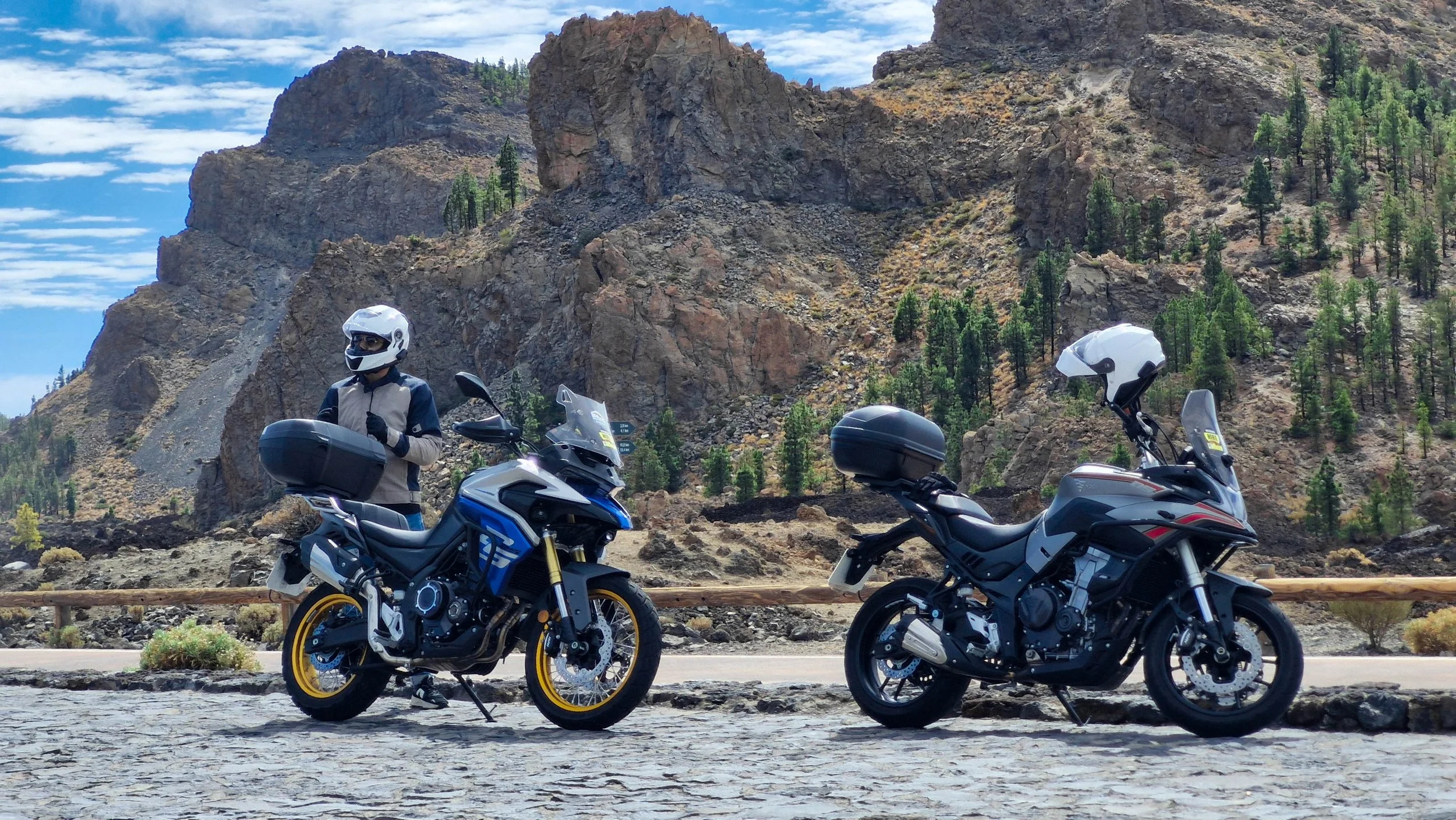 Begeleide motortochten op Tenerife