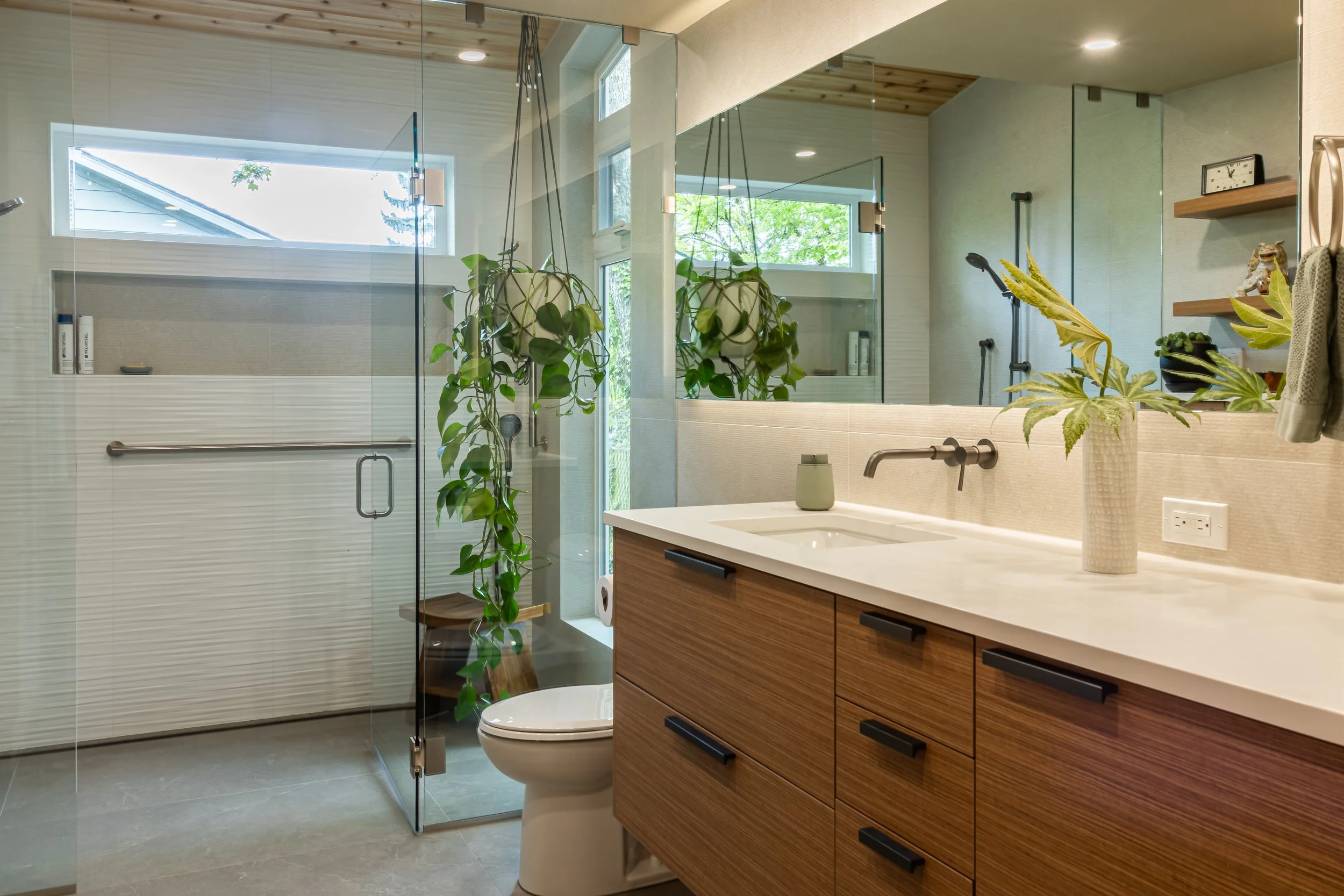 Lake Oswego Bathroom Remodel Lighting