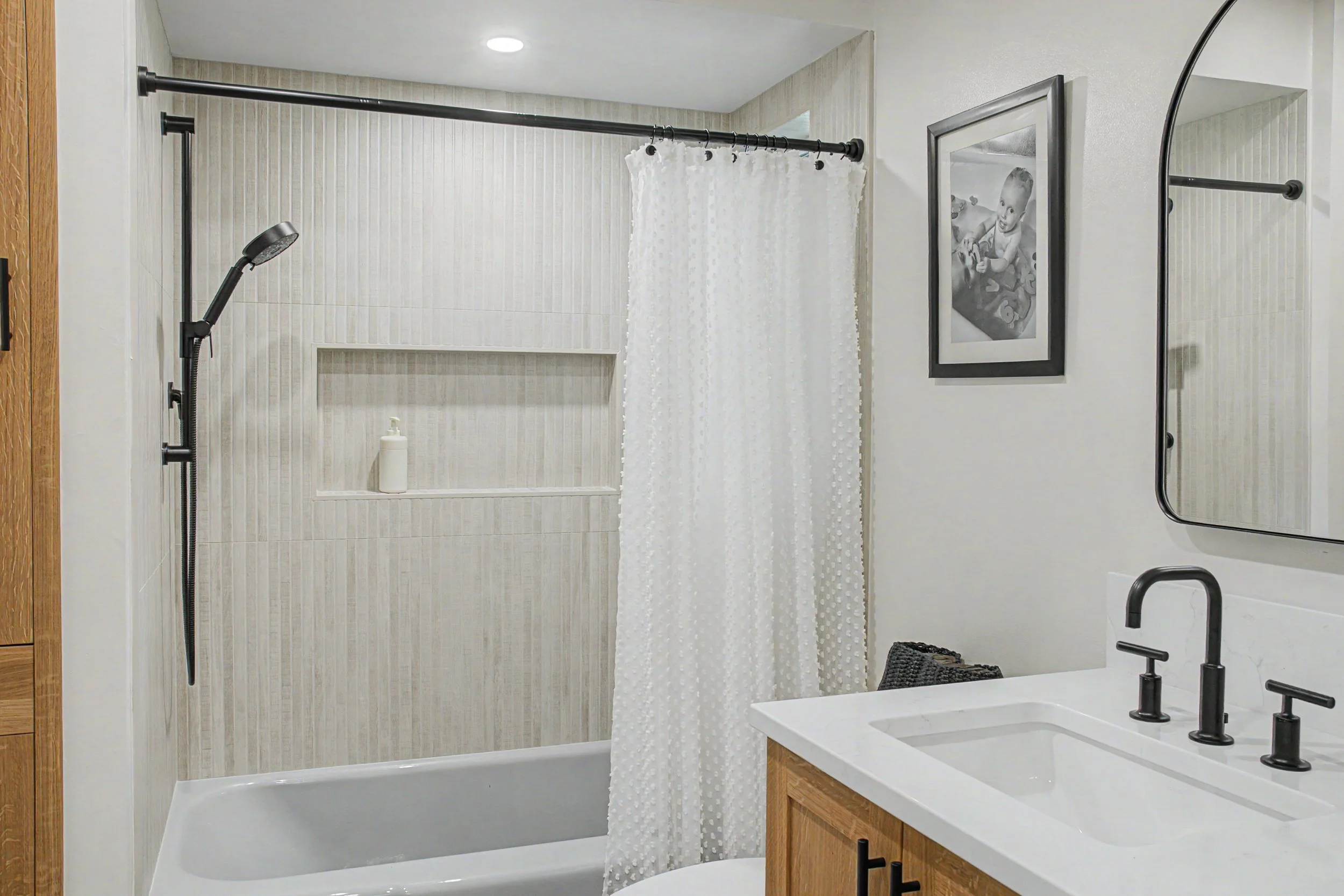 Portland Basement and Bathroom Remodel