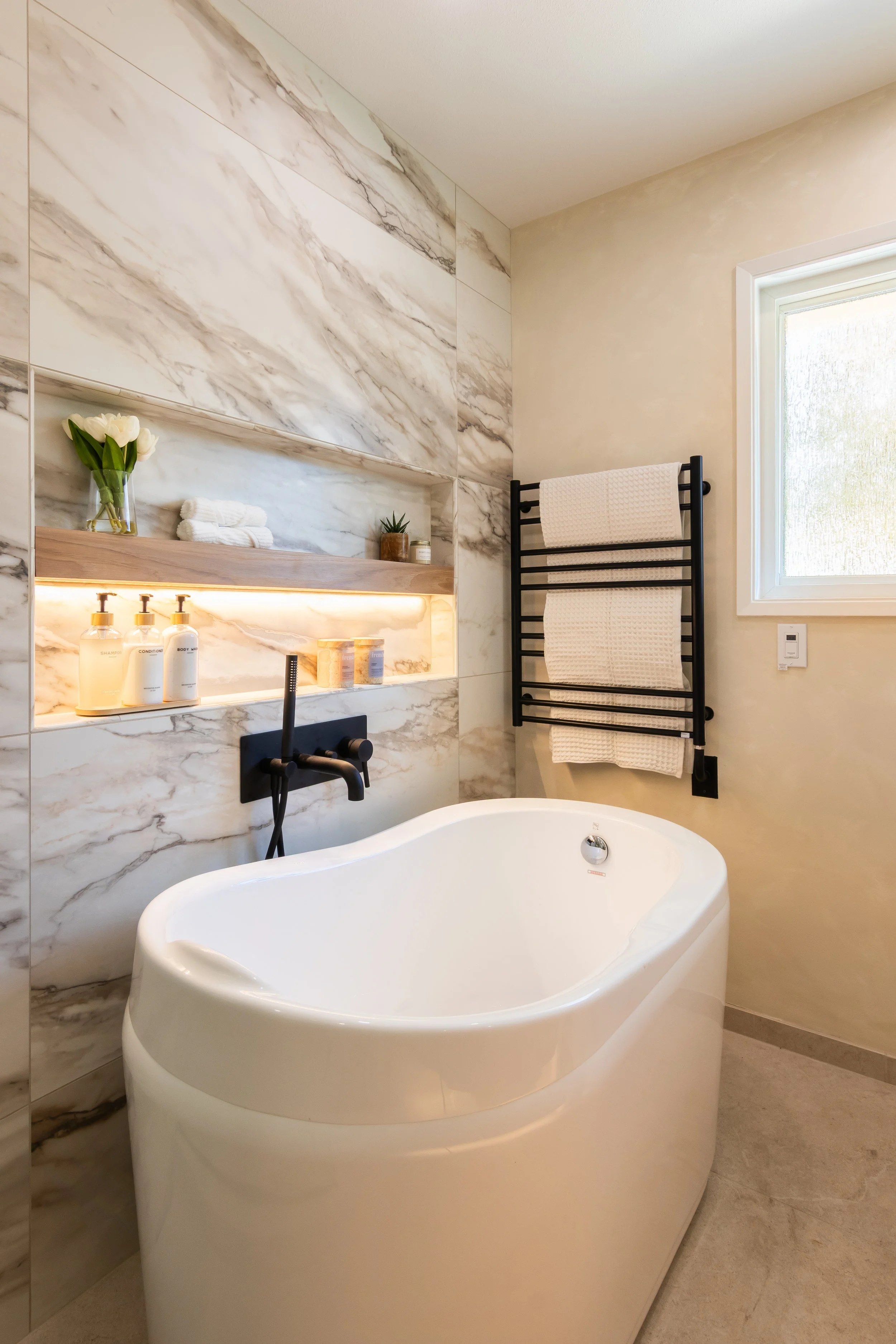 Lake Oswego Bathroom Remodel Lighting