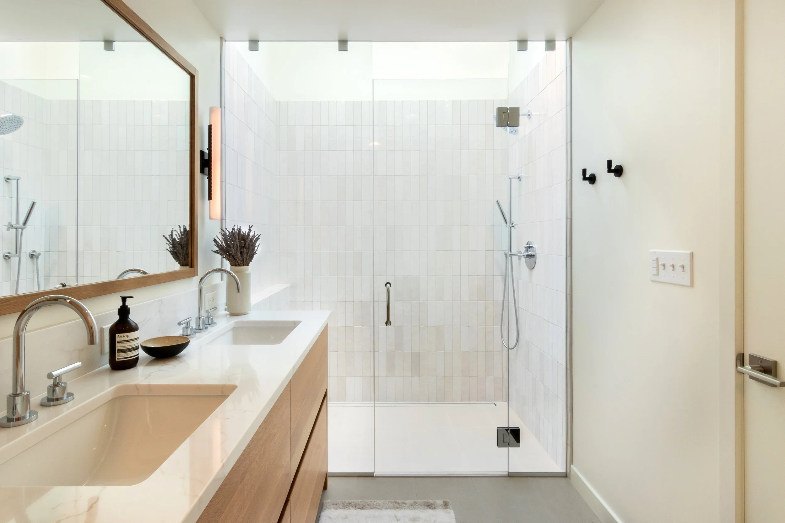 Lake Oswego Bathroom Remodel Lighting