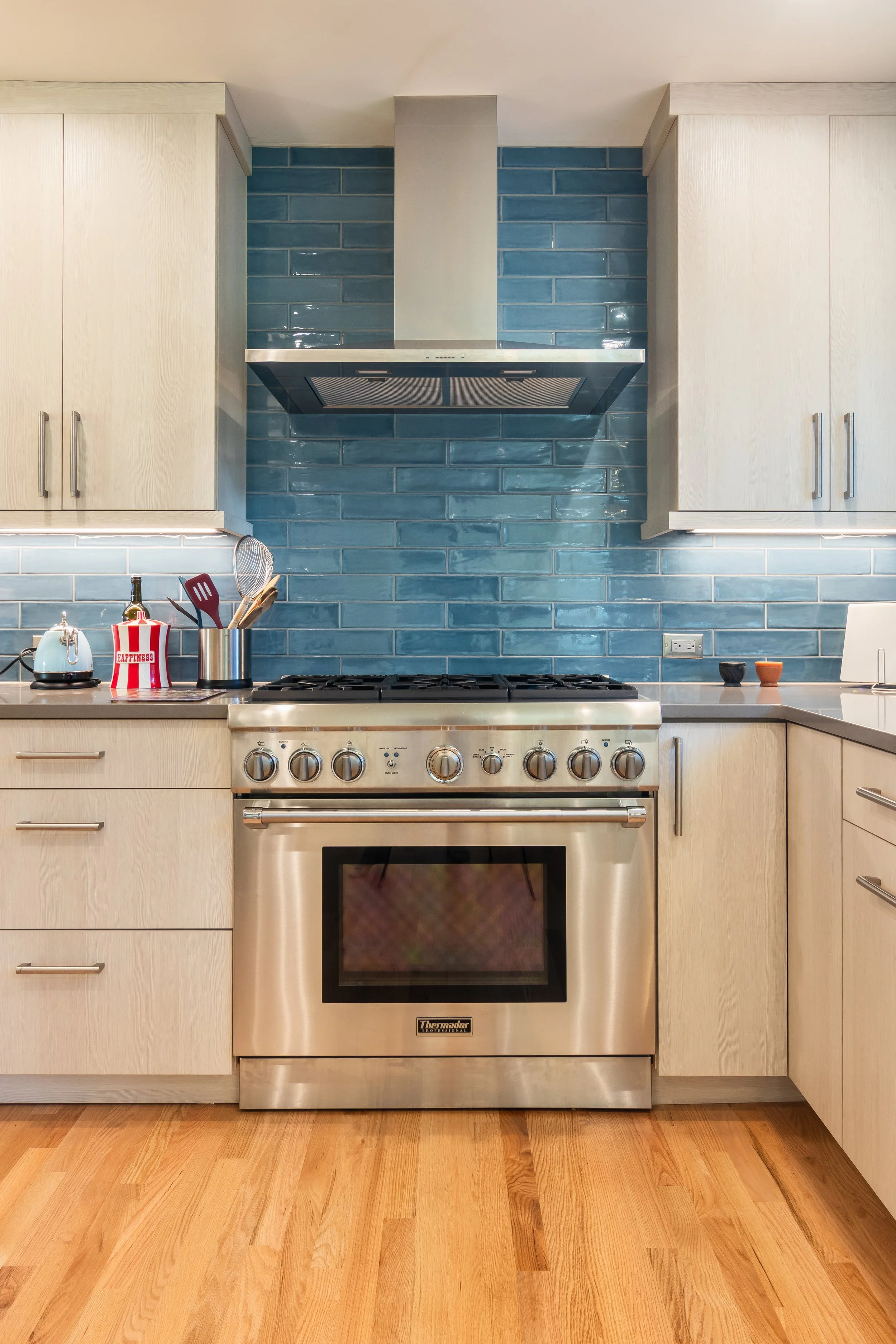 Southwest Portland Kitchen and Living Room Remodel