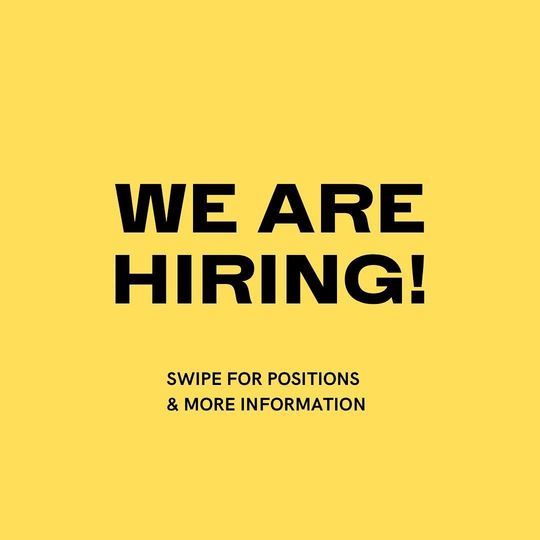We want YOU! link in bio to apply now 🌈