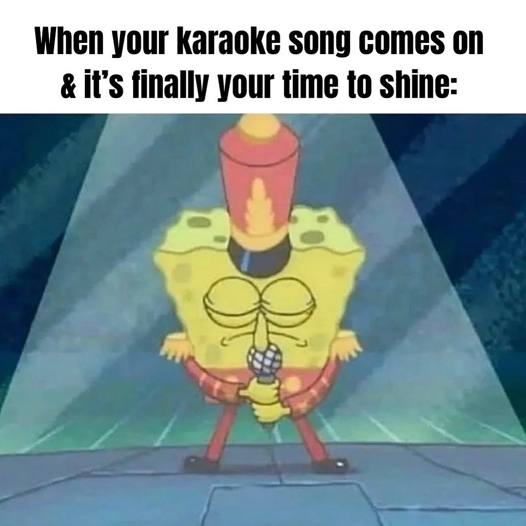 it&rsquo;s your time to shine! Karaoke happening now until midnight with @secret2lyfe behind the bar