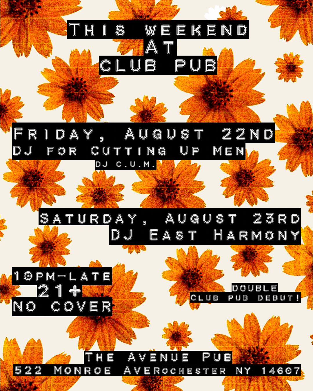 Club Pub with DJ East Harmony