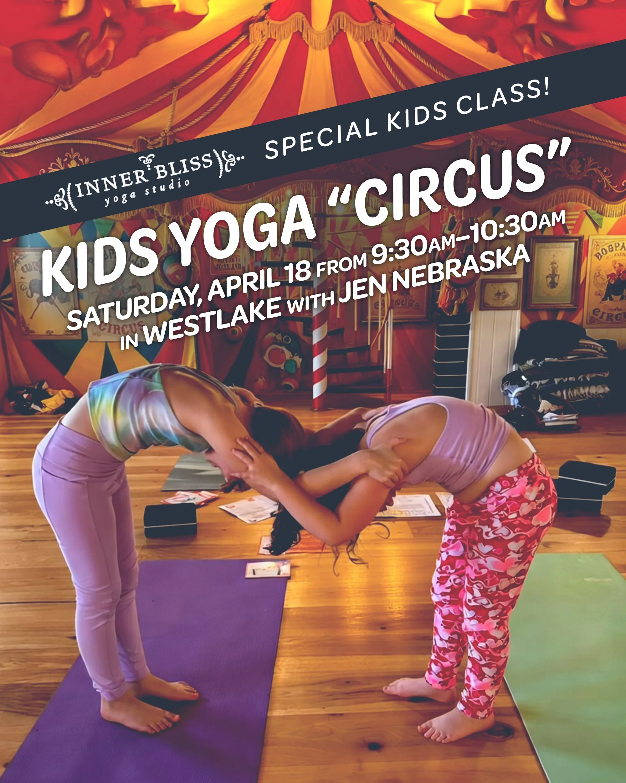 Kids Yoga Class - Circus