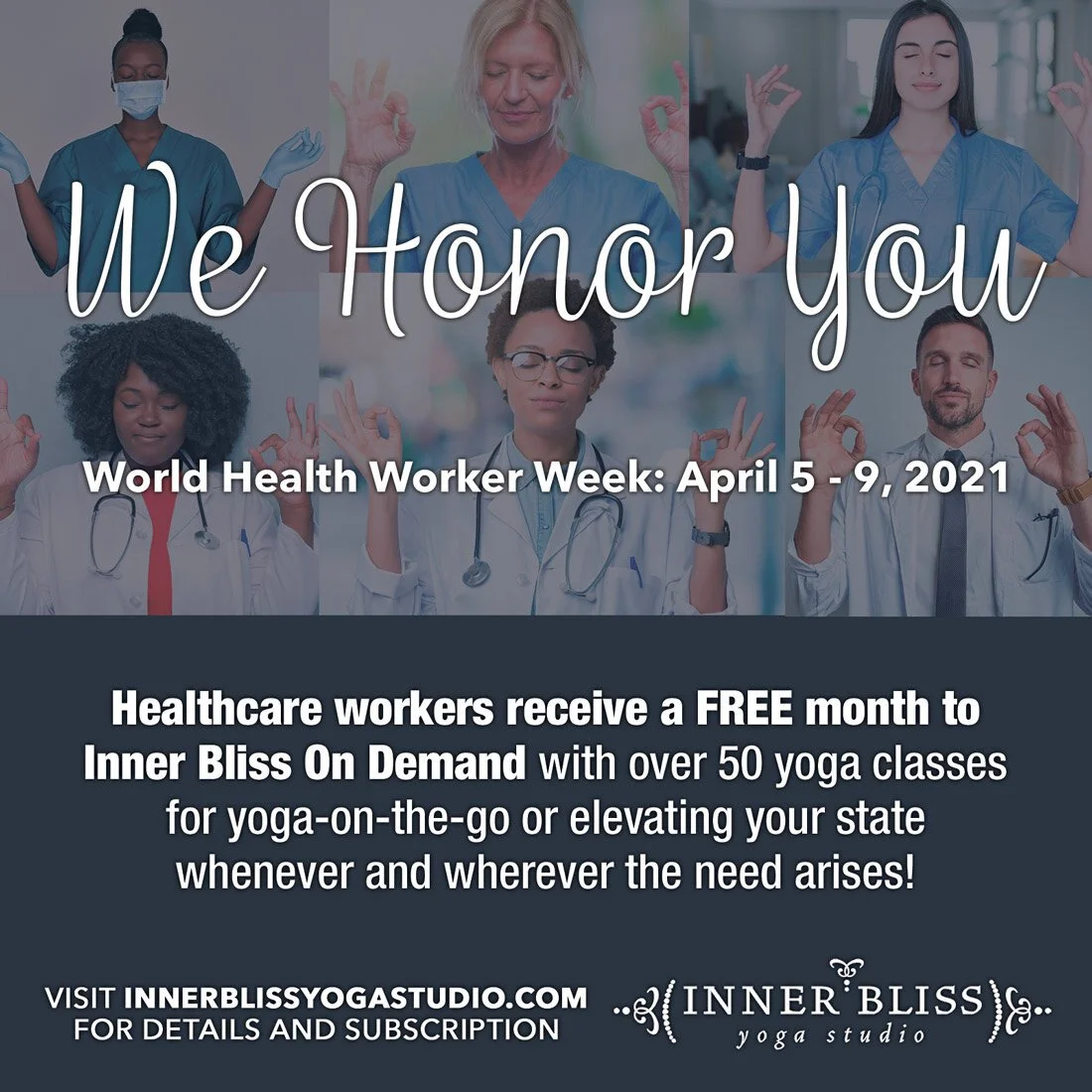 We Are Honoring Healthcare Workers