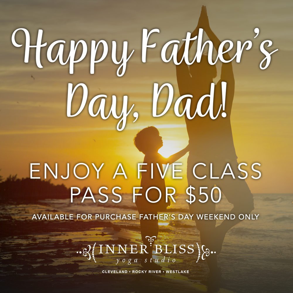Father's Day 5 Class Pass for $50